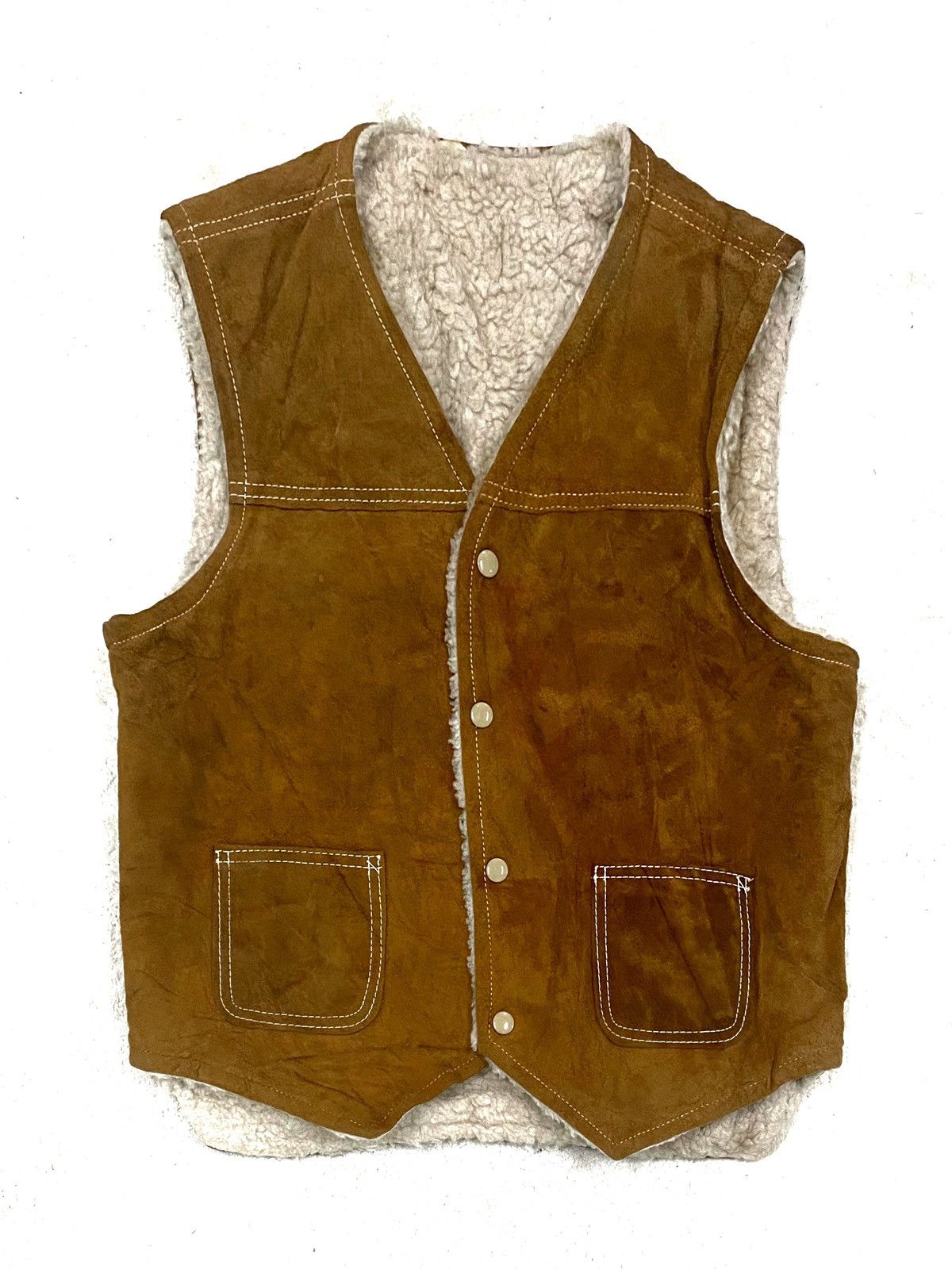 Other VINTAGE VEST SHEEPSKINS NAVAJO Size US M / EU 48-50 / 2 - 8 Thumbnail