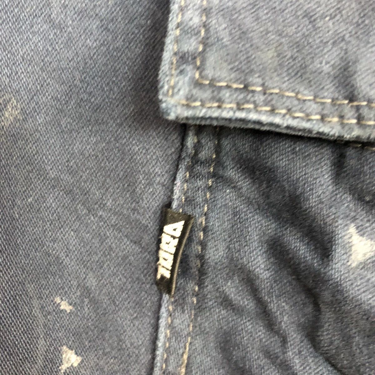 Japanese Brand DLL Tora Dark paint dirty Blue Multipocket Cargo Pants #c968 Size US 28 / EU 44 - 7 Thumbnail