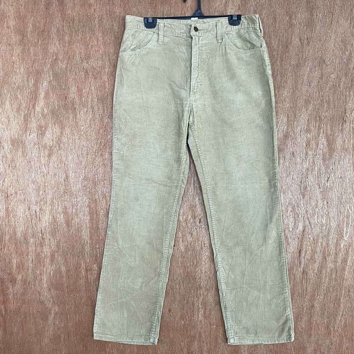 Vintage Wrangler Corduroy vintage Denim Jeans Pants #c781 Size US 32 / EU 48 - 1 Thumbnail