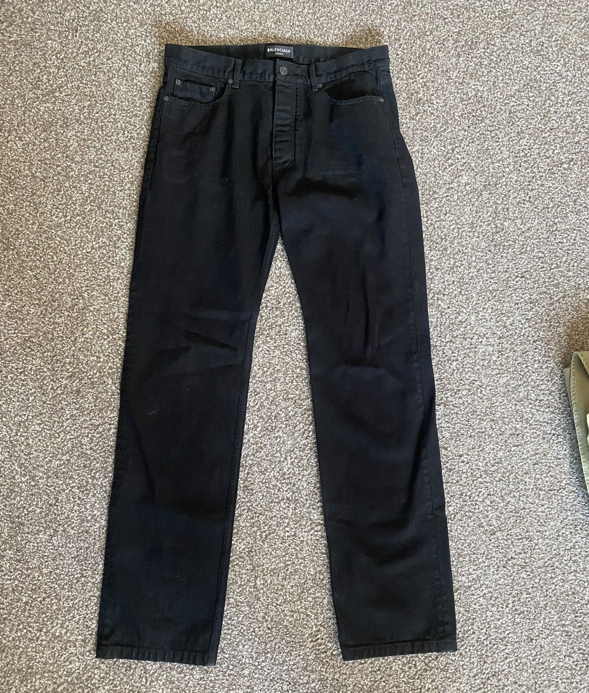Balenciaga Wide Leg Jeans Unisex 32 Waist