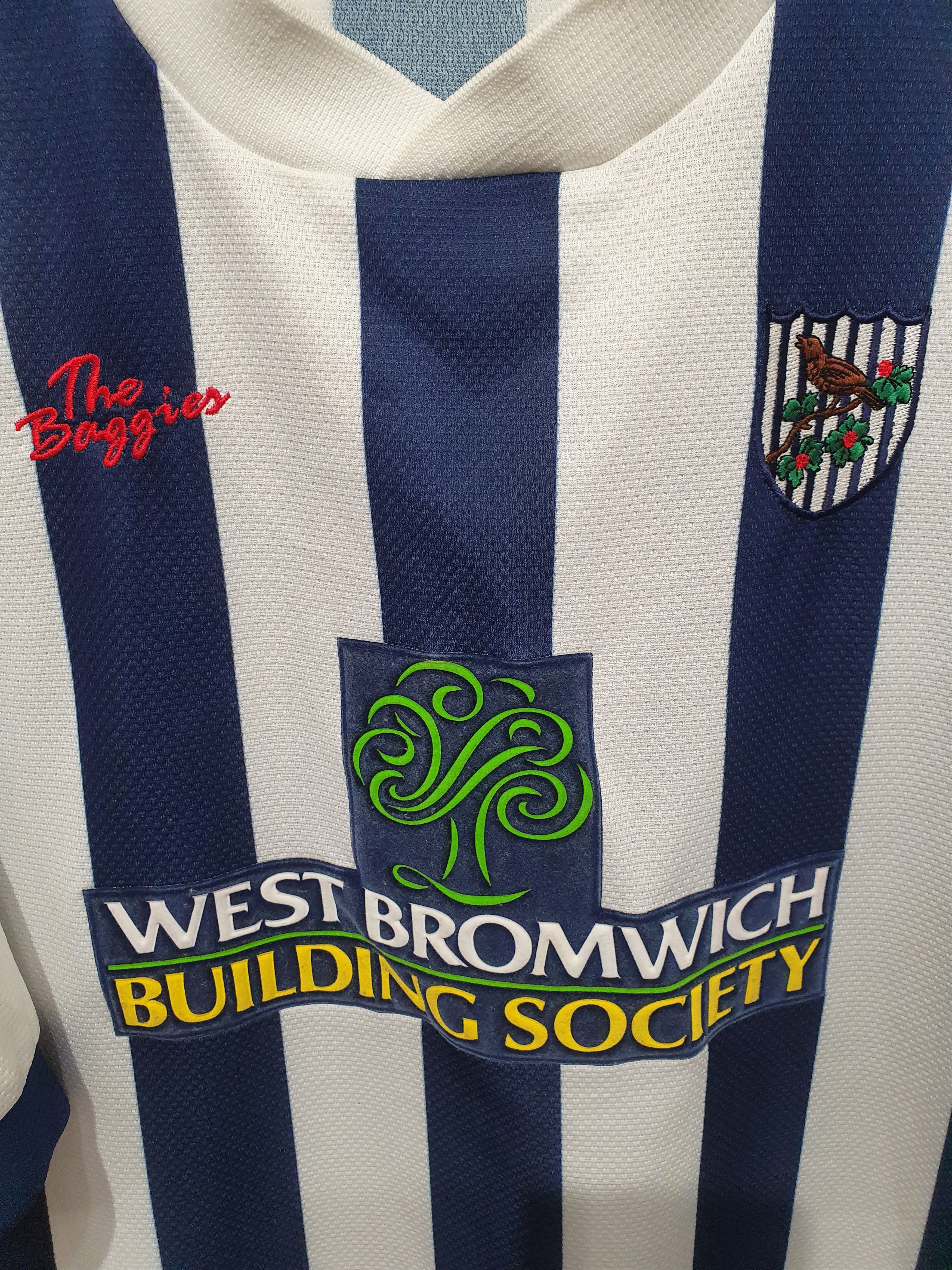 WBA WEST BROMWICH ALBION SIZE XL XXL 2002 jersey shirt