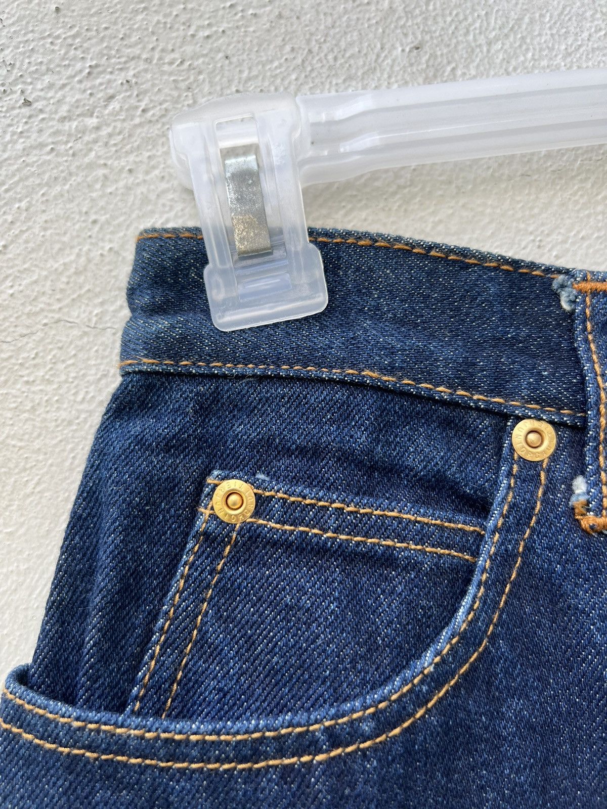 Jean Paul Gaultier Vintage Gaultier Junior Blue Denim Jeans Size 25 Waist Size US 26 / EU 42 - 9 Thumbnail