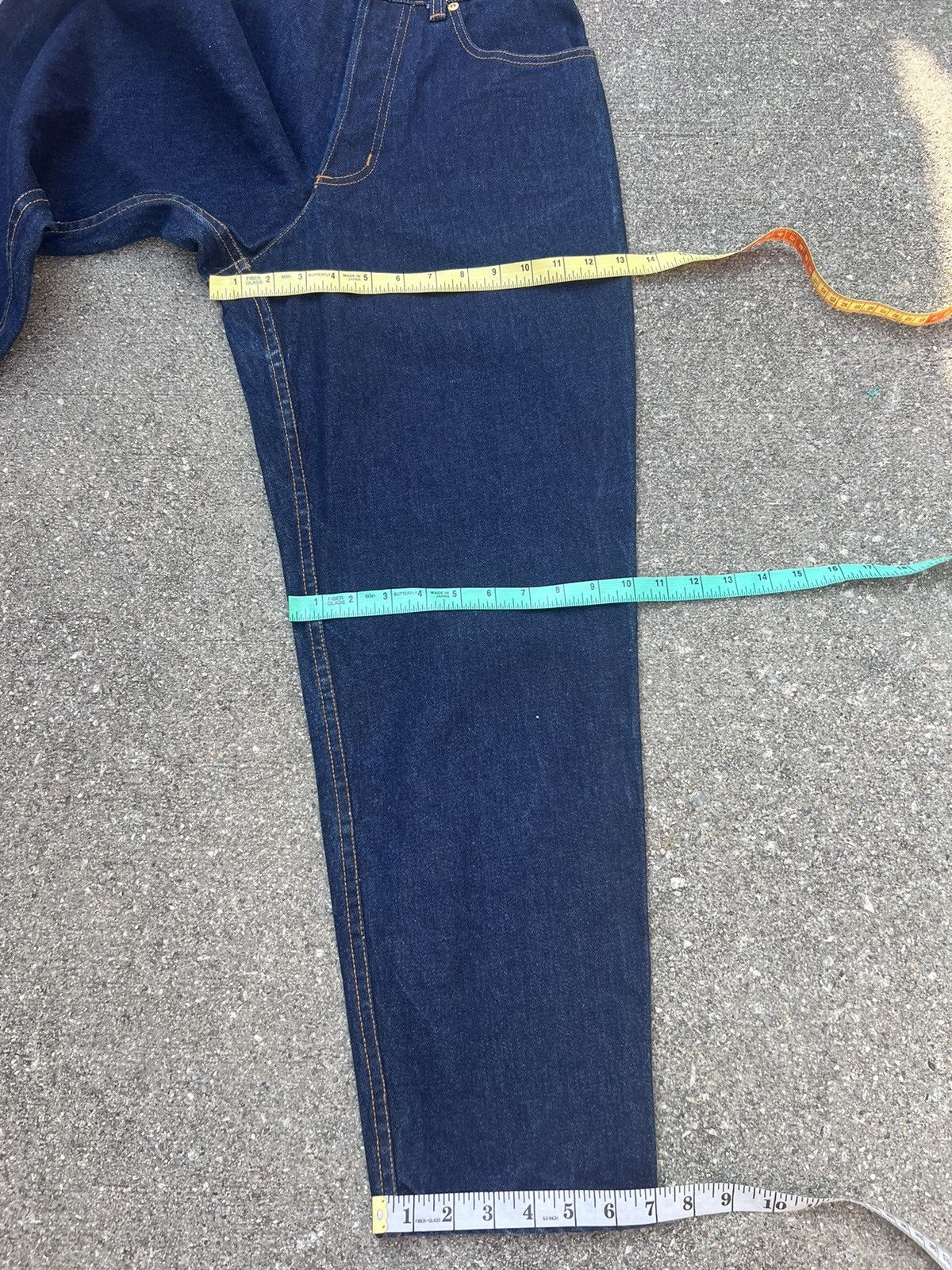 Jean Paul Gaultier Vintage Gaultier Junior Blue Denim Jeans Size 25 Waist Size US 26 / EU 42 - 3 Thumbnail