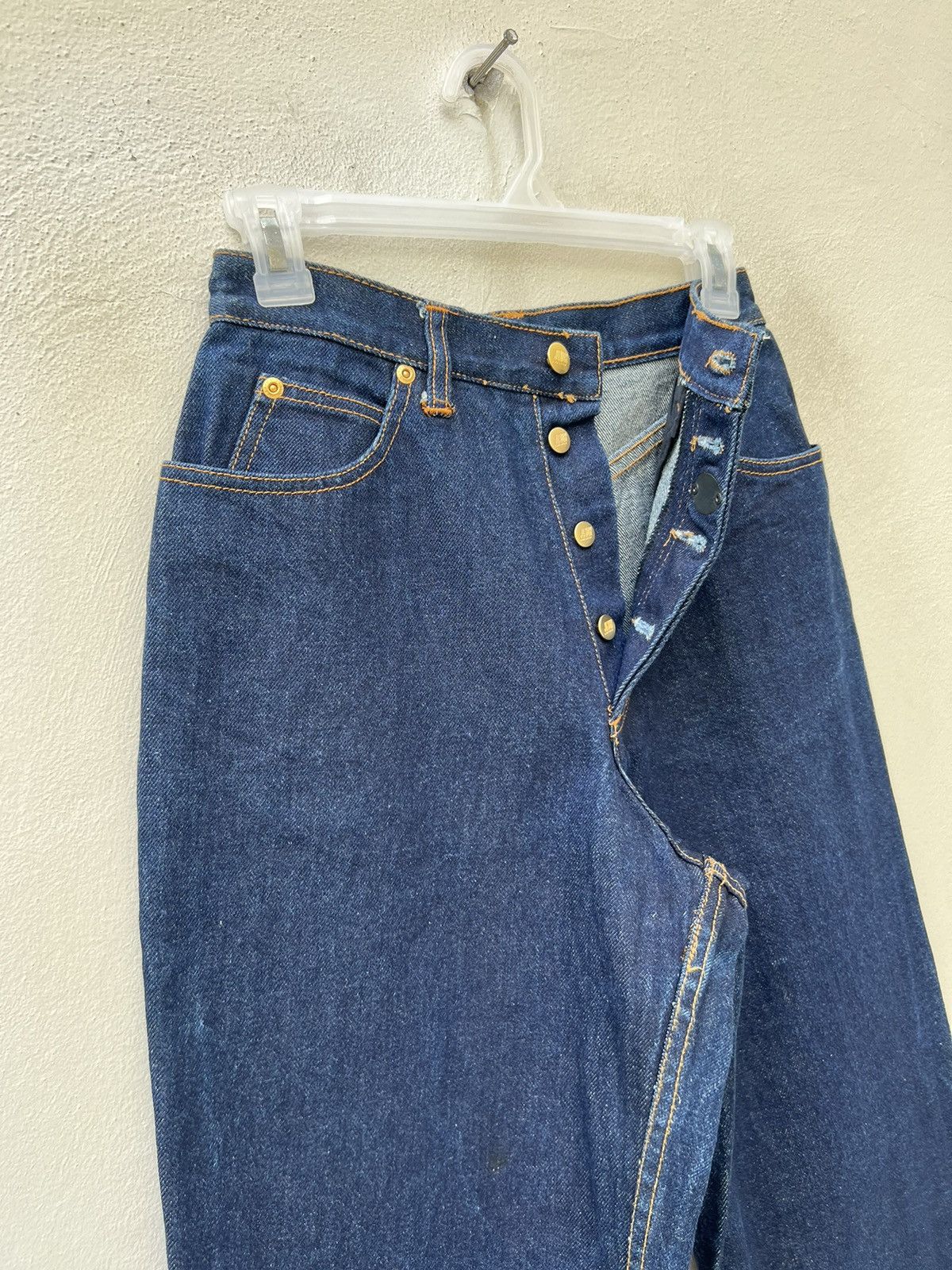 Jean Paul Gaultier Vintage Gaultier Junior Blue Denim Jeans Size 25 Waist Size US 26 / EU 42 - 8 Thumbnail