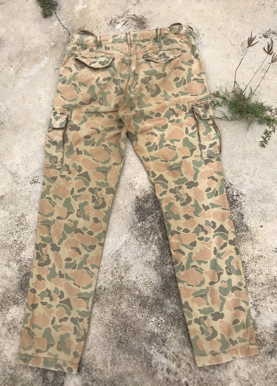 Vintage Steal!! Camouflage Tactical Cargo Pant Size US 33 - 5 Thumbnail
