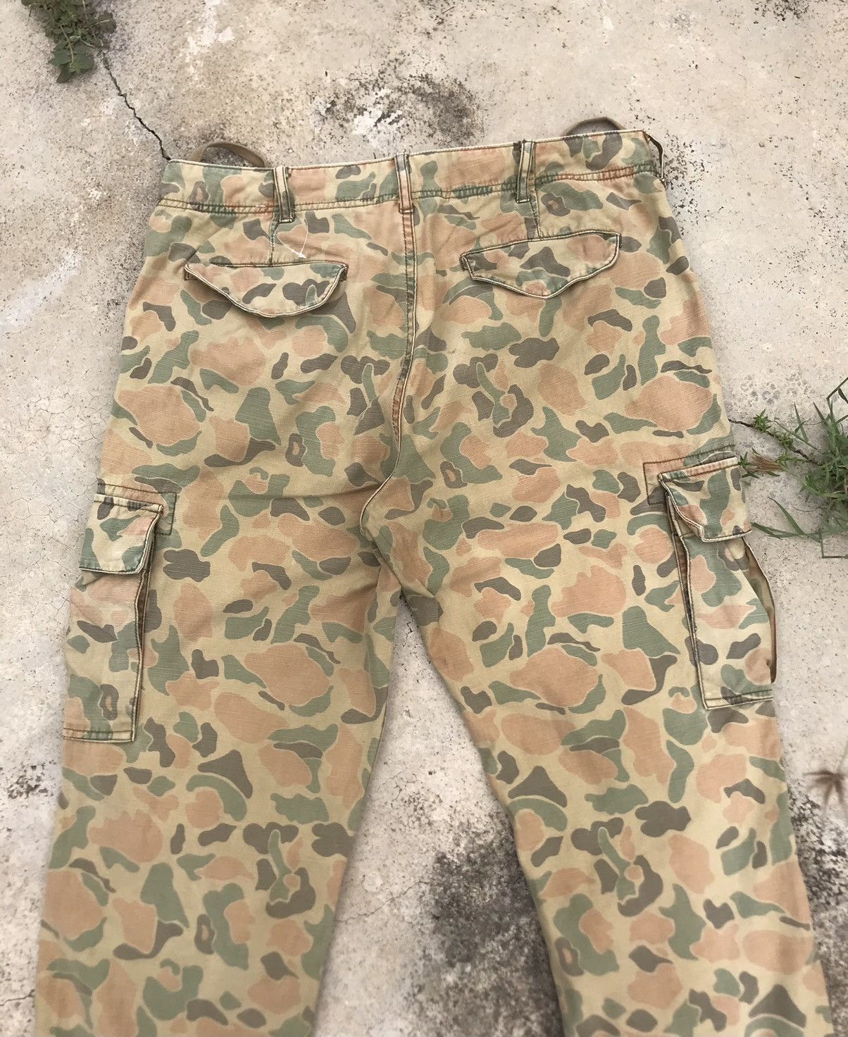 Vintage Steal!! Camouflage Tactical Cargo Pant Size US 33 - 6 Thumbnail