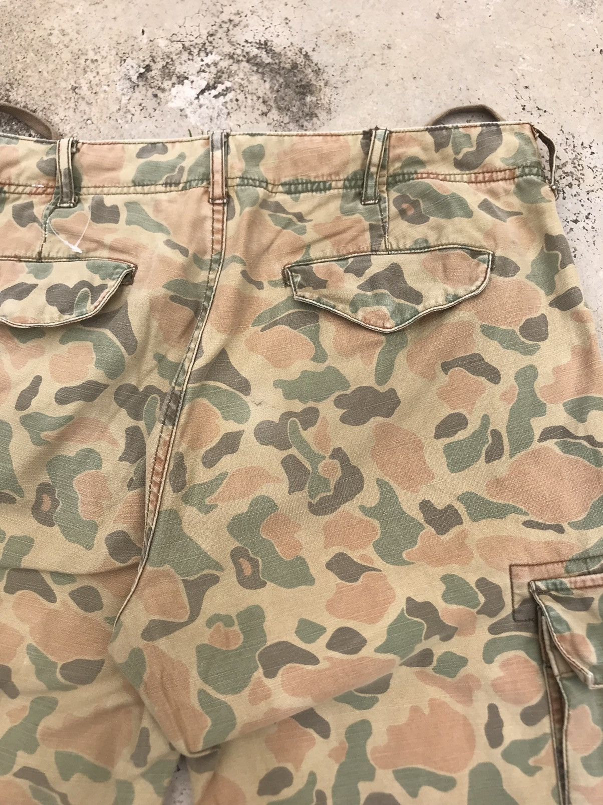 Vintage Steal!! Camouflage Tactical Cargo Pant Size US 33 - 7 Thumbnail