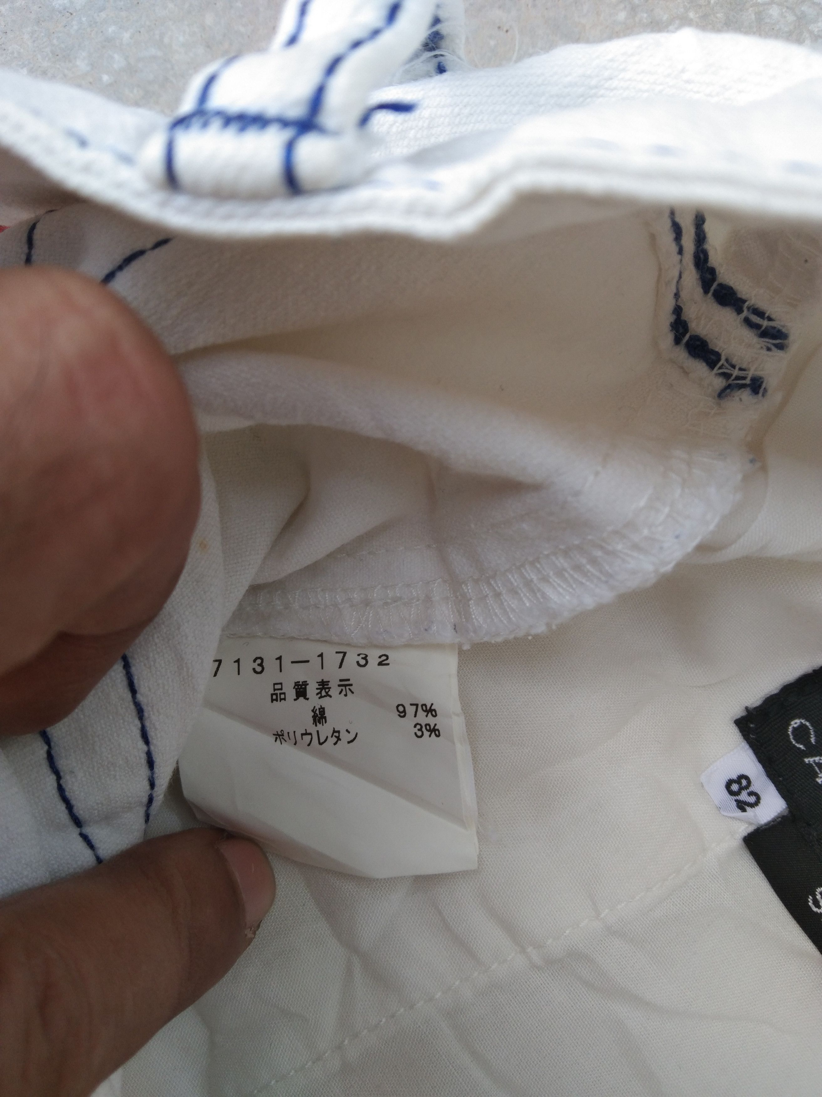 Jean Charles De Castelbajac Castelbajac Slim Fit White Jeans Pants 32x31 Size US 32 / EU 48 - 7 Thumbnail