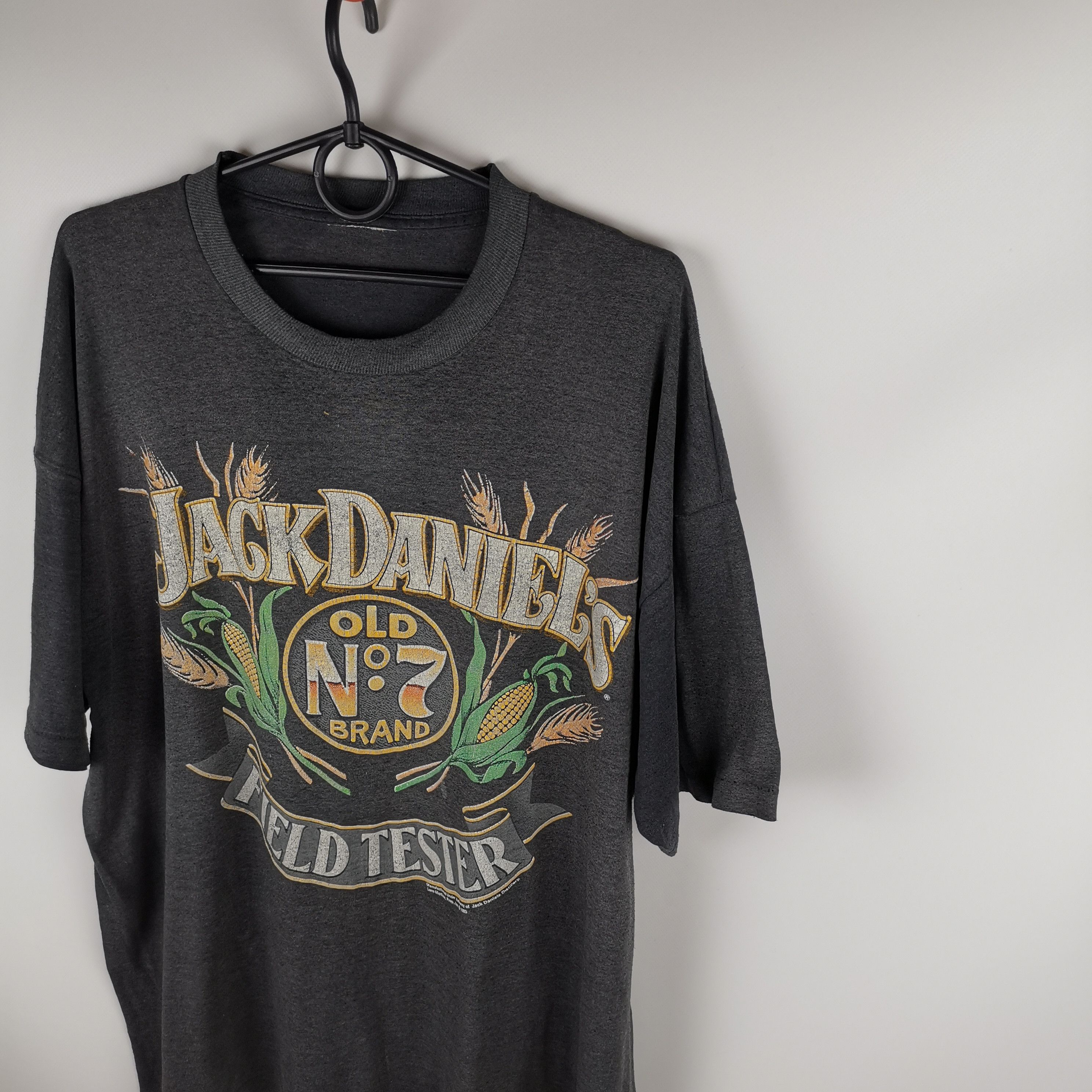 Vintage Jack Daniel's field tester vintage 1989 single stitch tee Size US XL / EU 56 / 4 - 1 Thumbnail