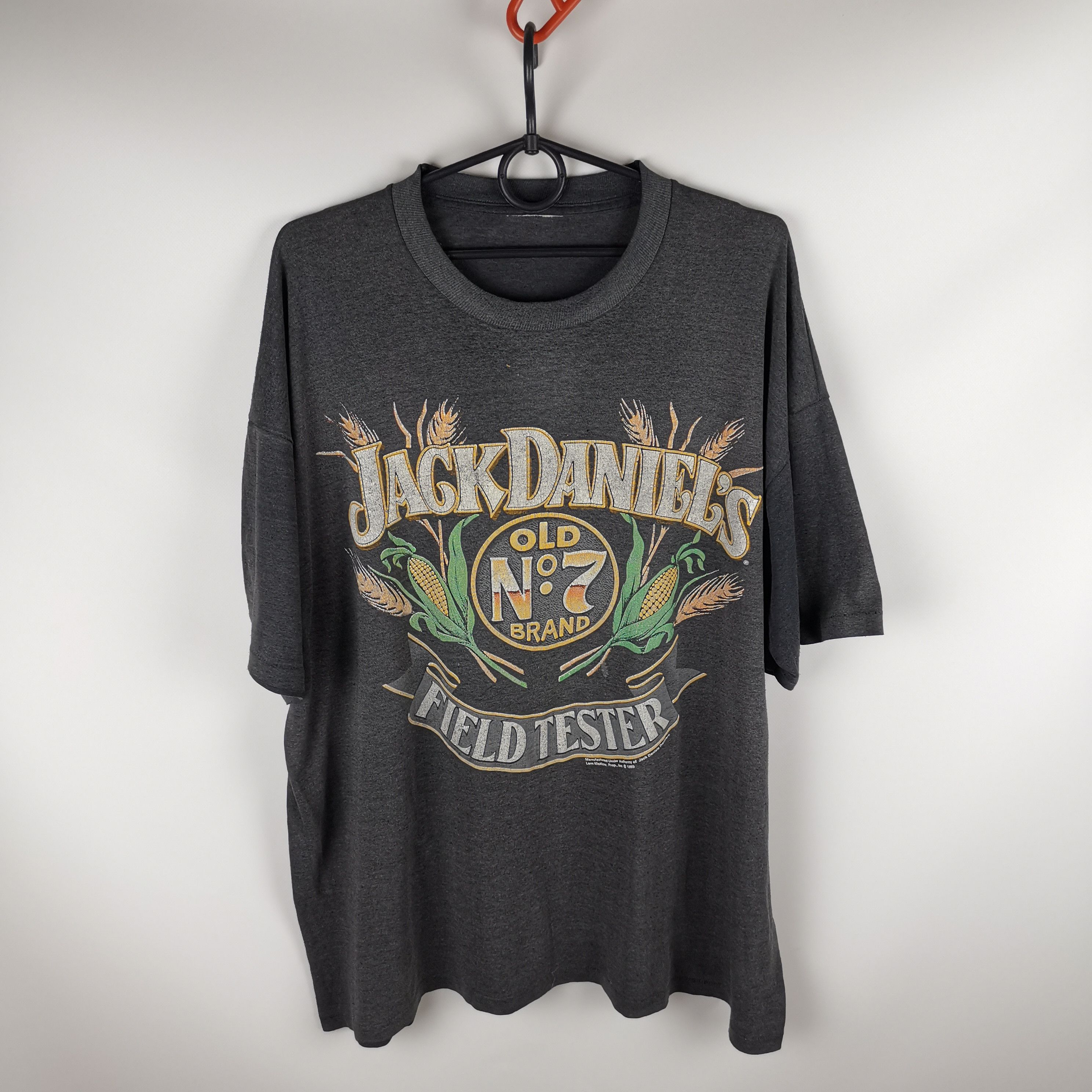 Vintage Jack Daniel's field tester vintage 1989 single stitch tee Size US XL / EU 56 / 4 - 3 Thumbnail