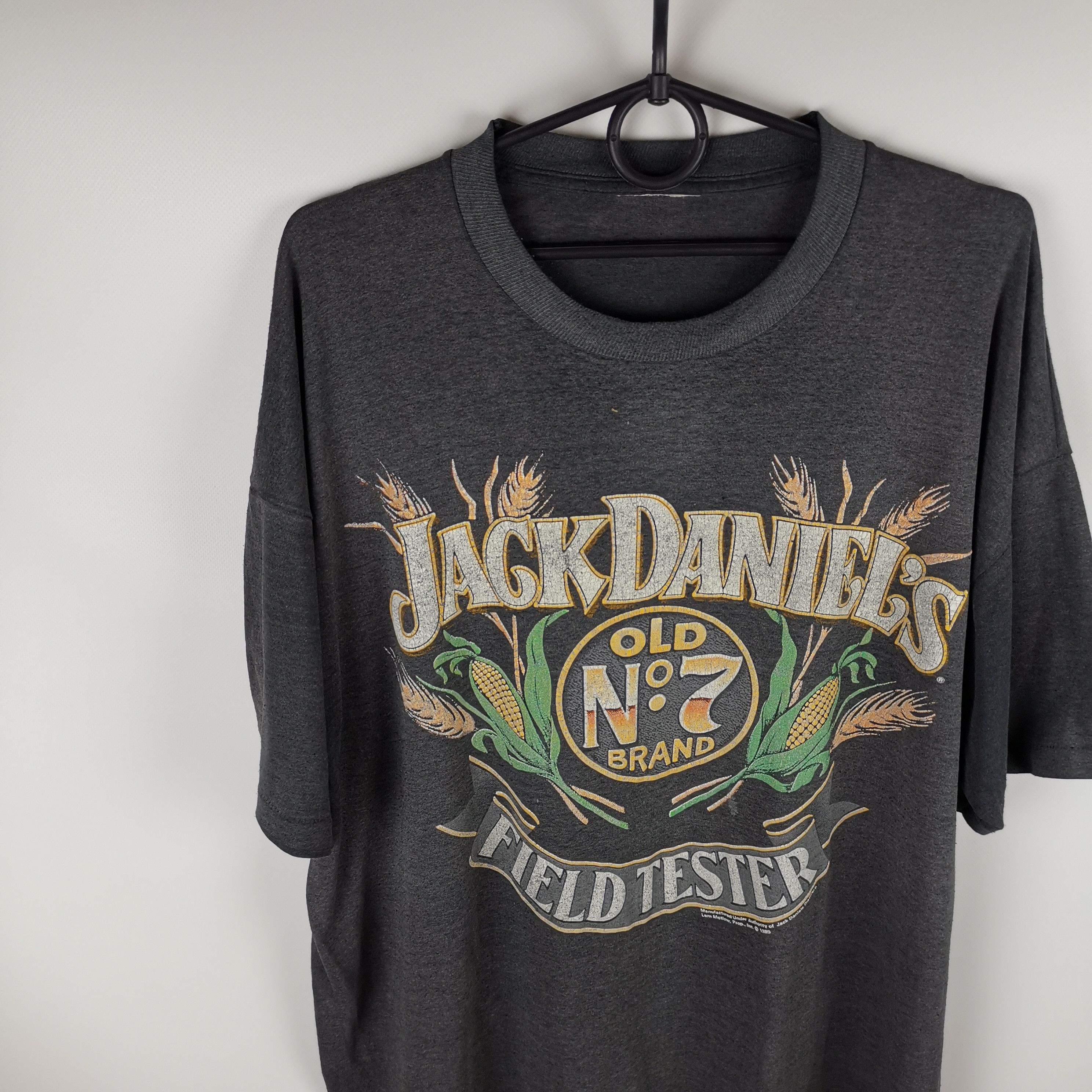 Vintage Jack Daniel's field tester vintage 1989 single stitch tee Size US XL / EU 56 / 4 - 2 Thumbnail