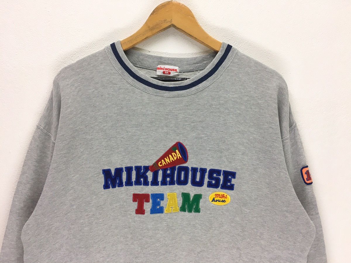 Cartoon Network × Disney × Japanese Brand Miki House Team Canada Big Logo Sweatshirt Size US M / EU 48-50 / 2 - 2 Thumbnail