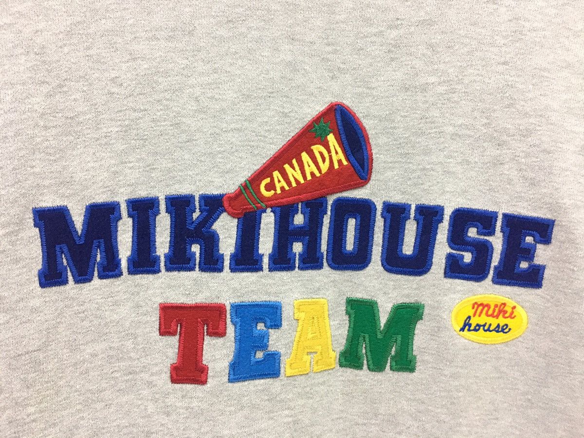 Cartoon Network × Disney × Japanese Brand Miki House Team Canada Big Logo Sweatshirt Size US M / EU 48-50 / 2 - 3 Thumbnail