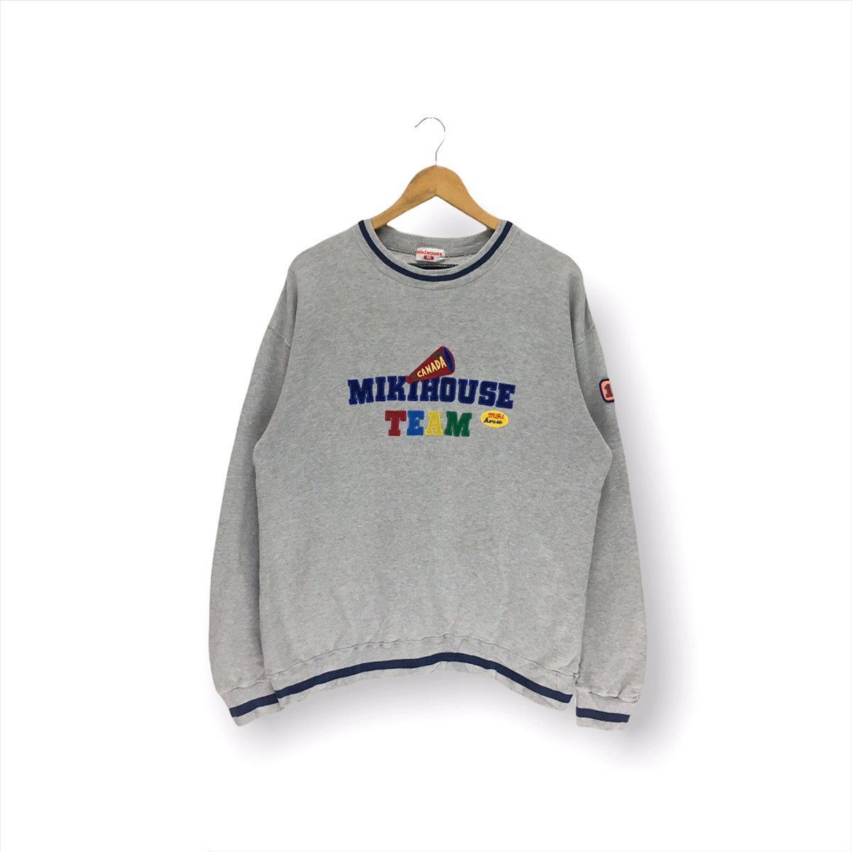 Cartoon Network × Disney × Japanese Brand Miki House Team Canada Big Logo Sweatshirt Size US M / EU 48-50 / 2 - 1 Thumbnail