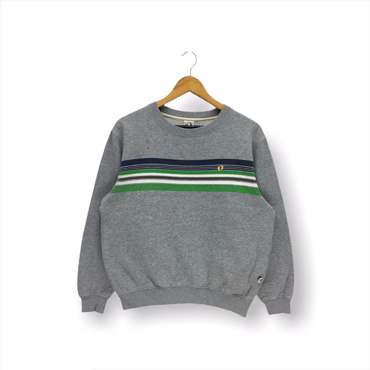 Hang Ten × Vintage Vintage Hang Ten Small Logo Surf Beach Sweatshirt Size US S / EU 44-46 / 1 - 1 Thumbnail