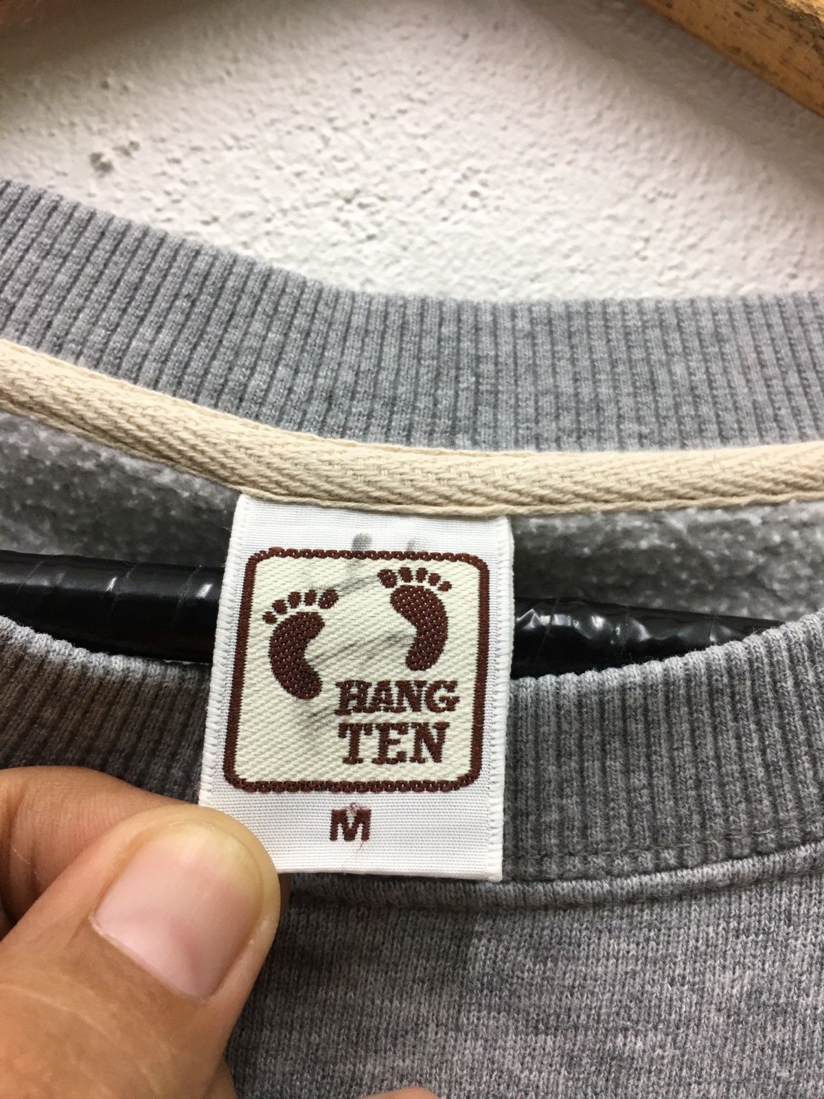 Hang Ten × Vintage Vintage Hang Ten Small Logo Surf Beach Sweatshirt Size US S / EU 44-46 / 1 - 6 Thumbnail