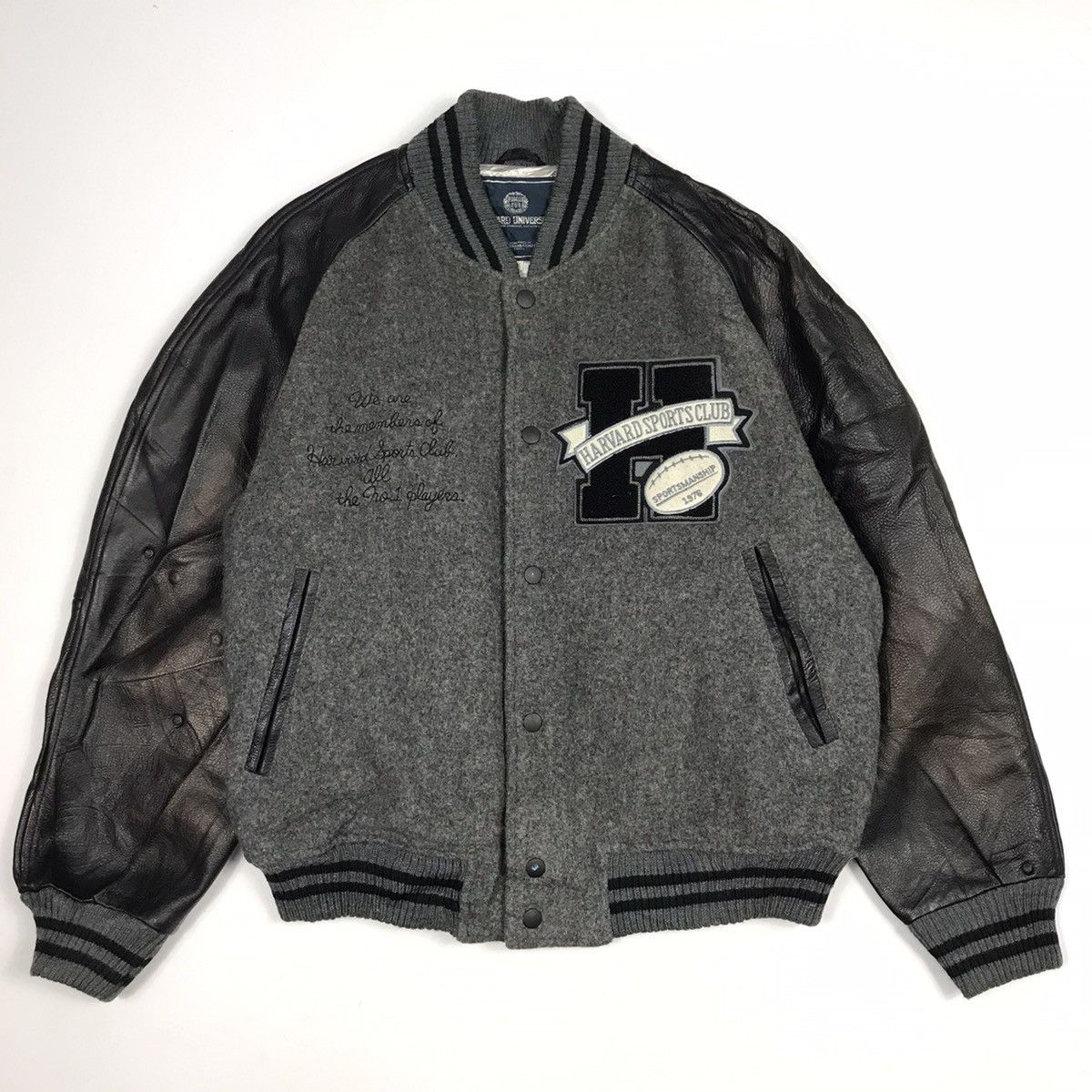 Vintage Vintage HARVARD UNIVERSITY sport club varsity jacket Size US M / EU 48-50 / 2 - 3 Thumbnail