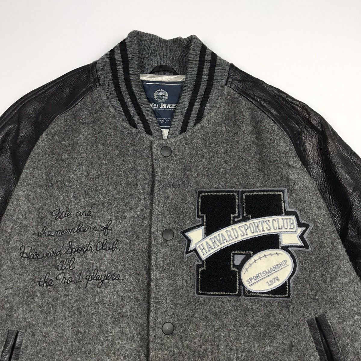 Vintage Vintage HARVARD UNIVERSITY sport club varsity jacket Size US M / EU 48-50 / 2 - 4 Thumbnail