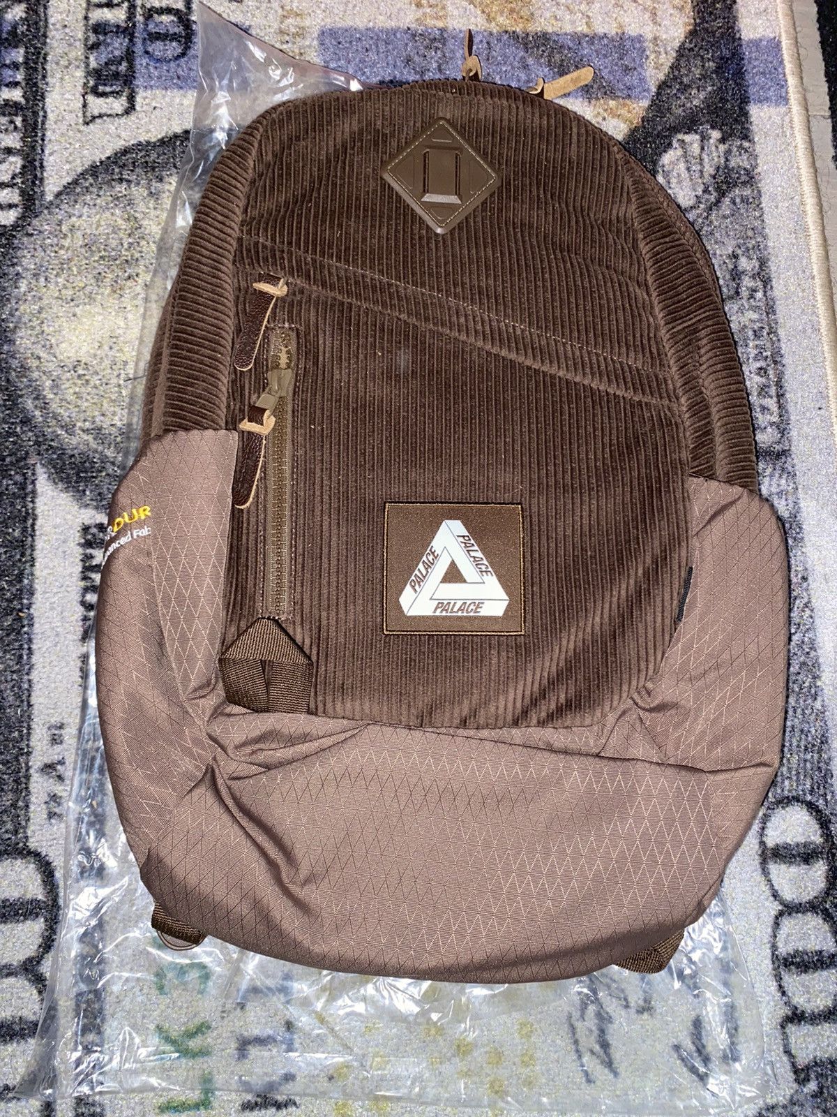 image of Palace Cordura Corduroy Backpack Brown, Men's