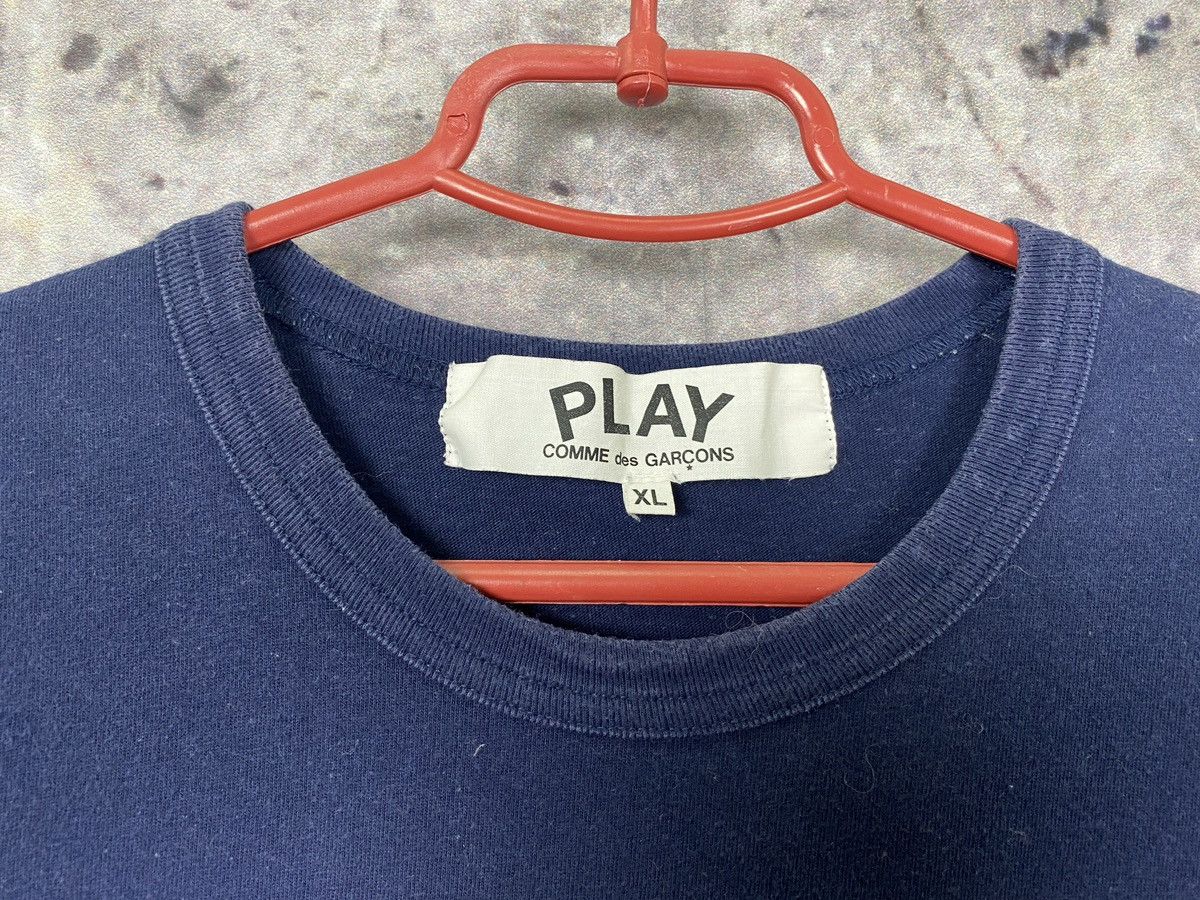 Comme des Garcons PLAY Play Comme Des Garçons Double Logo T Shirt Size M Size US M / EU 48-50 / 2 - 5 Thumbnail