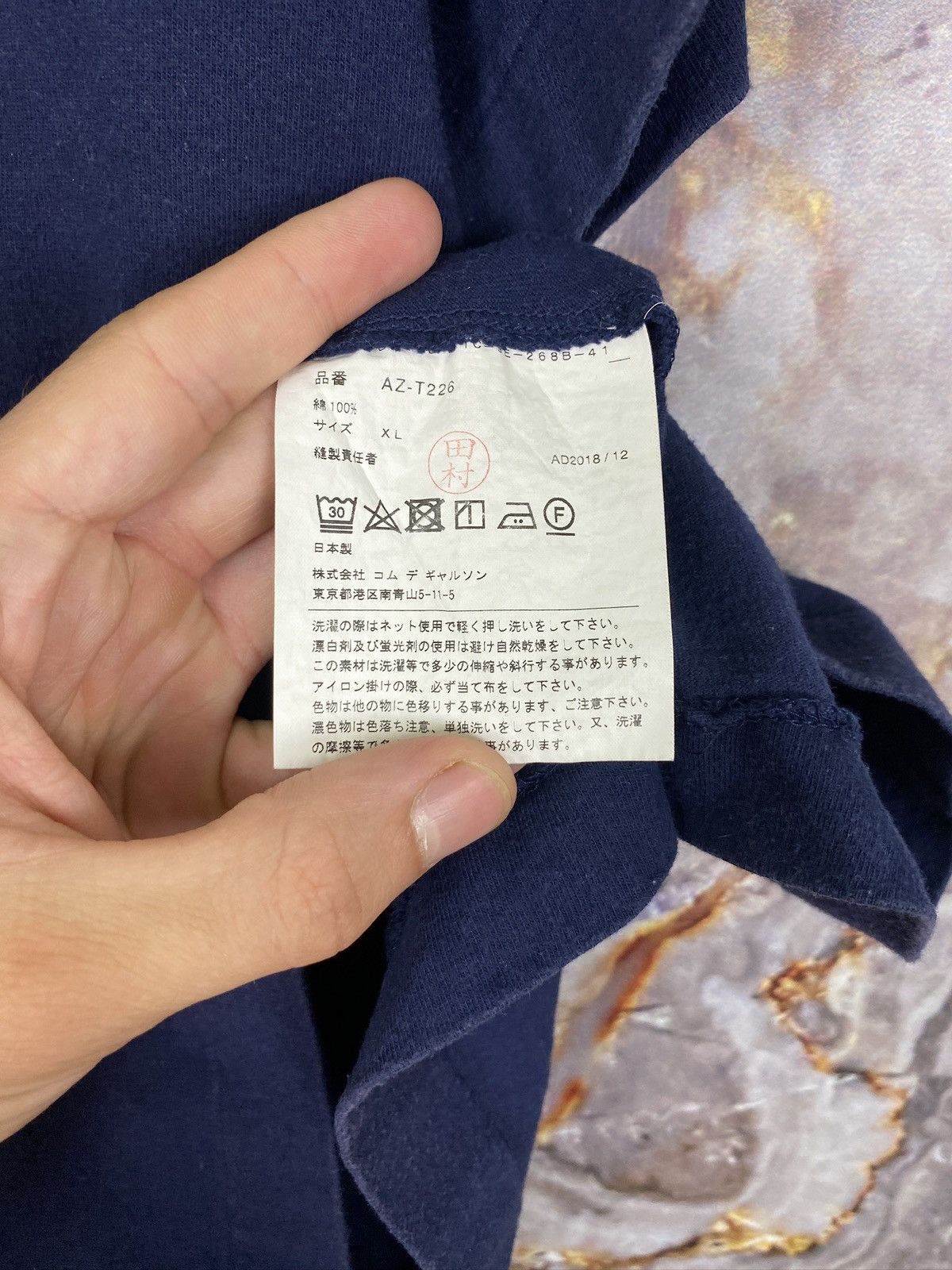 Comme des Garcons PLAY Play Comme Des Garçons Double Logo T Shirt Size M Size US M / EU 48-50 / 2 - 6 Thumbnail