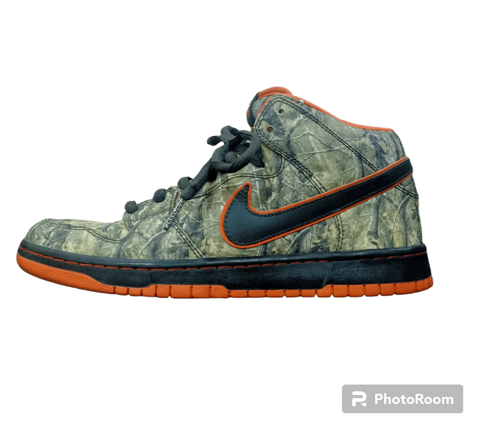 Nike Nike SB Dunk Mid Real Tree Camo Sneakers Size US 9.5 / EU 42-43 - 8 Thumbnail