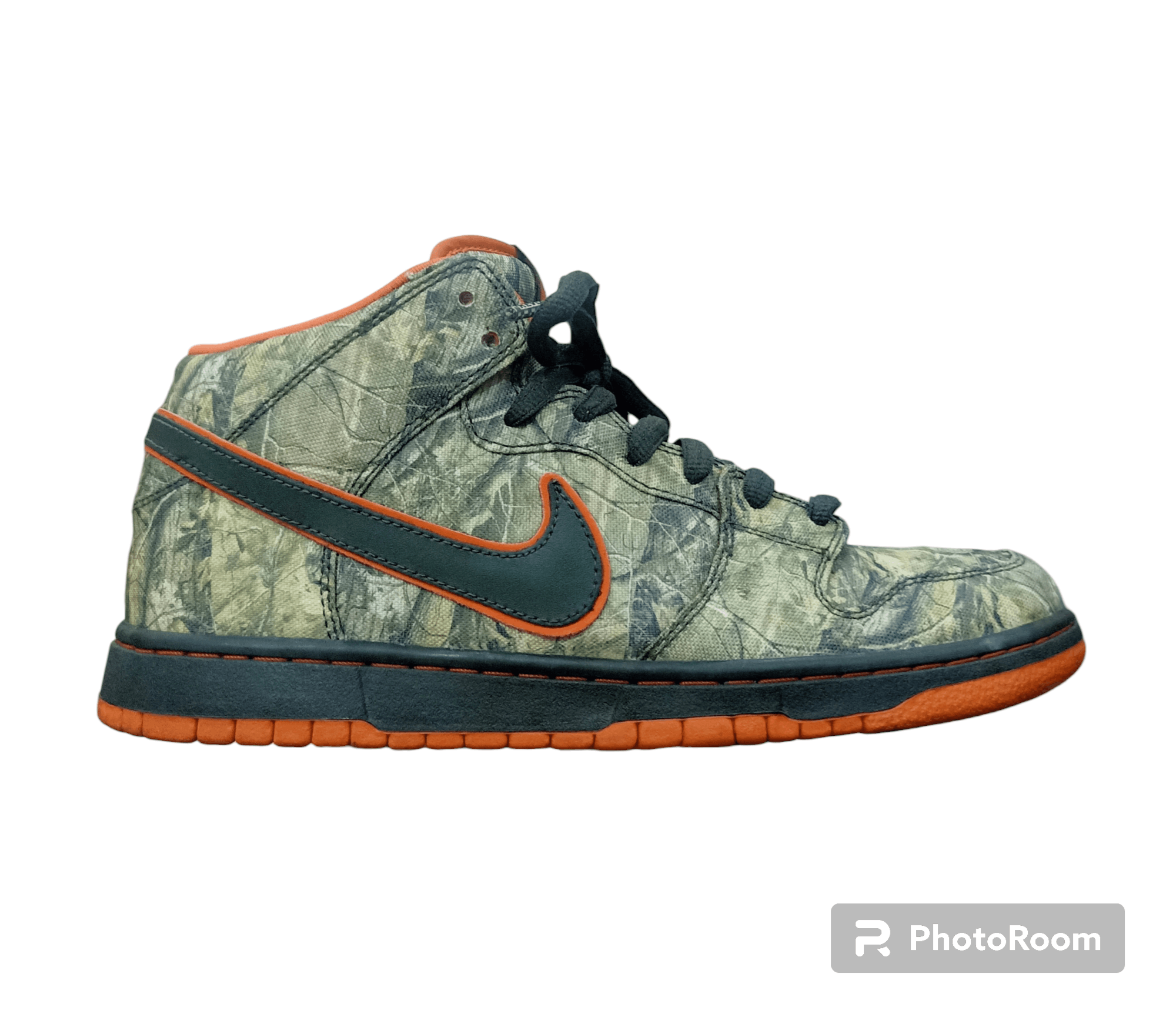 Nike Nike SB Dunk Mid Real Tree Camo Sneakers Size US 9.5 / EU 42-43 - 2 Thumbnail