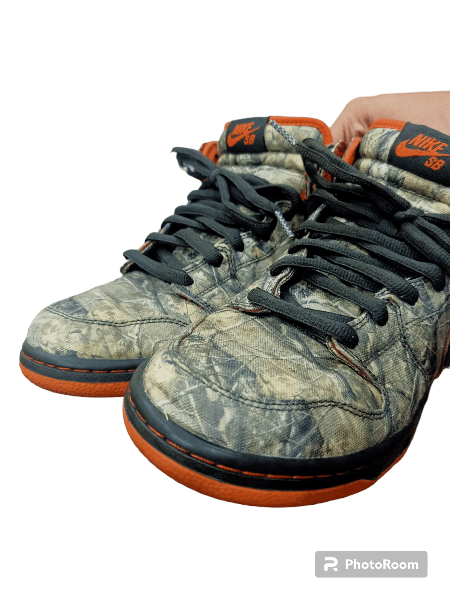 Nike Nike SB Dunk Mid Real Tree Camo Sneakers Size US 9.5 / EU 42-43 - 5 Thumbnail