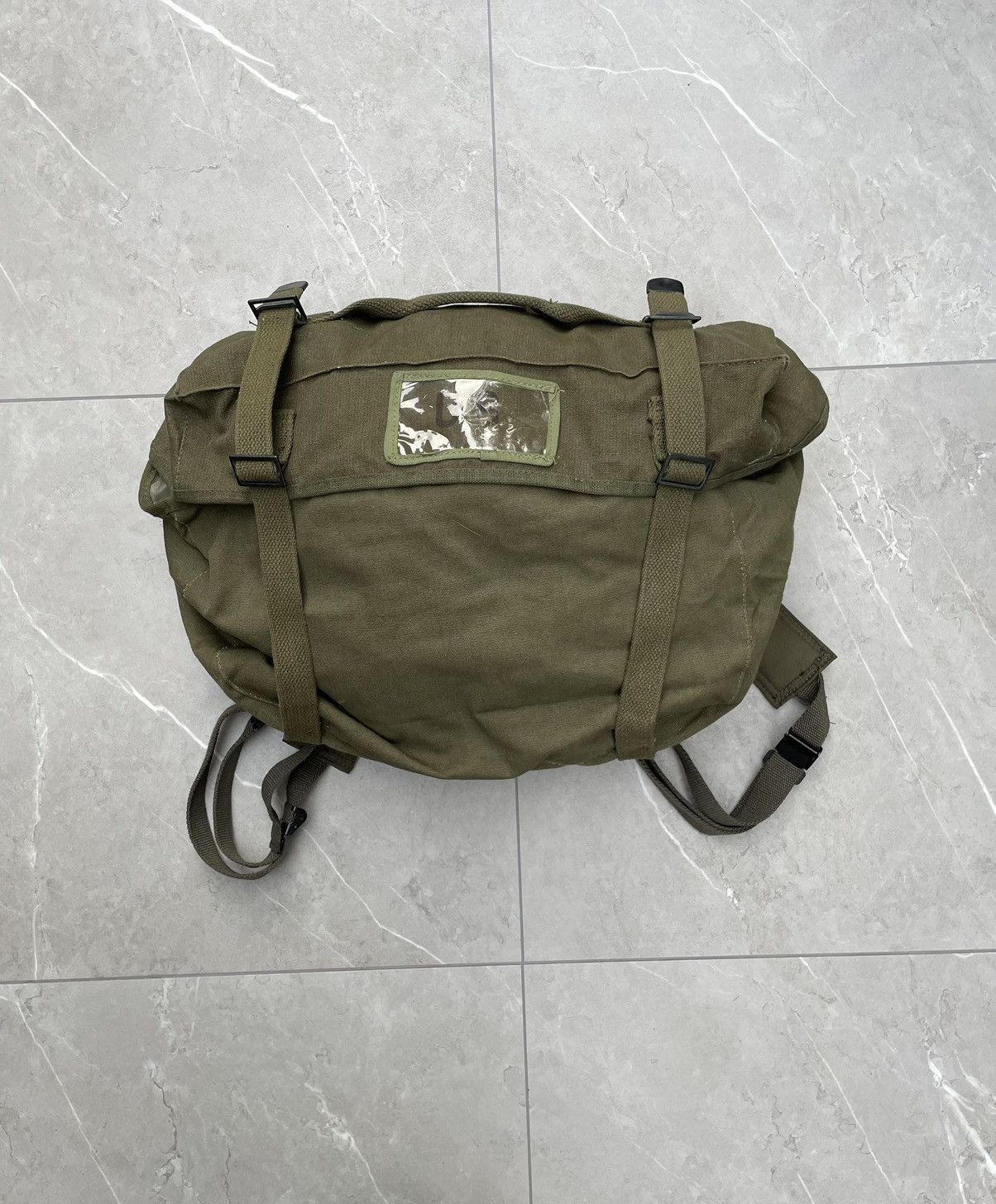 image of Avant Garde x Military Vintage 1950S Korean War Combat Backpack in Army, Men's