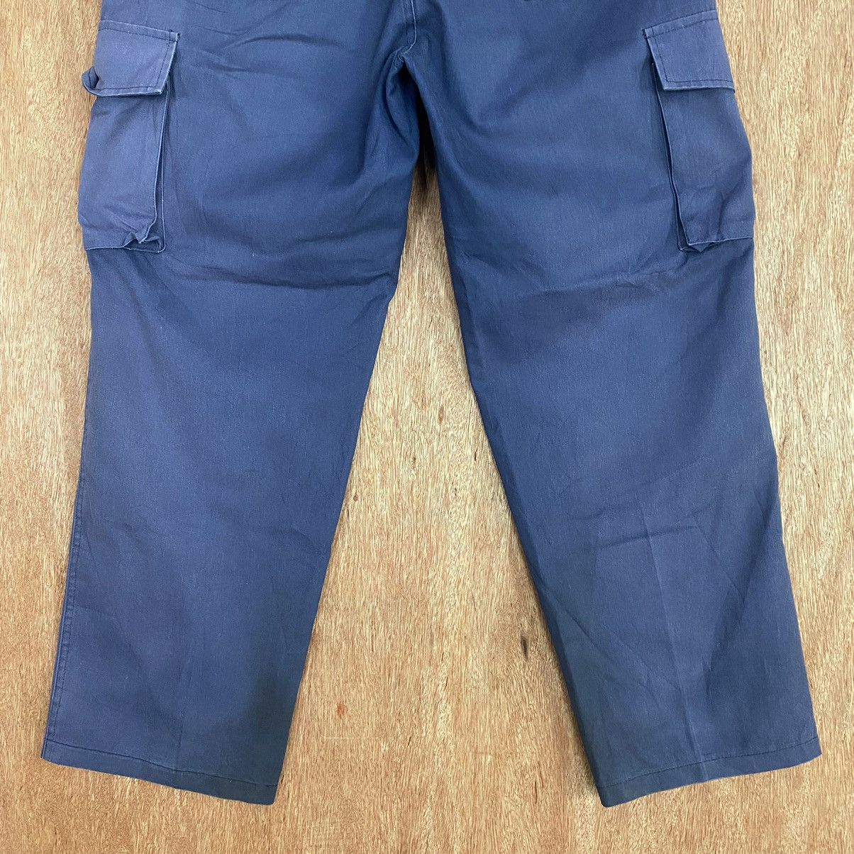 Japanese Brand Japan Purple Multipocket Tactical Cargo Pants #c783 Size US 34 / EU 50 - 9 Thumbnail