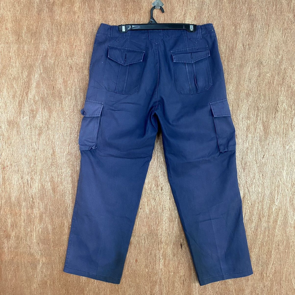 Japanese Brand Japan Purple Multipocket Tactical Cargo Pants #c783 Size US 34 / EU 50 - 7 Thumbnail