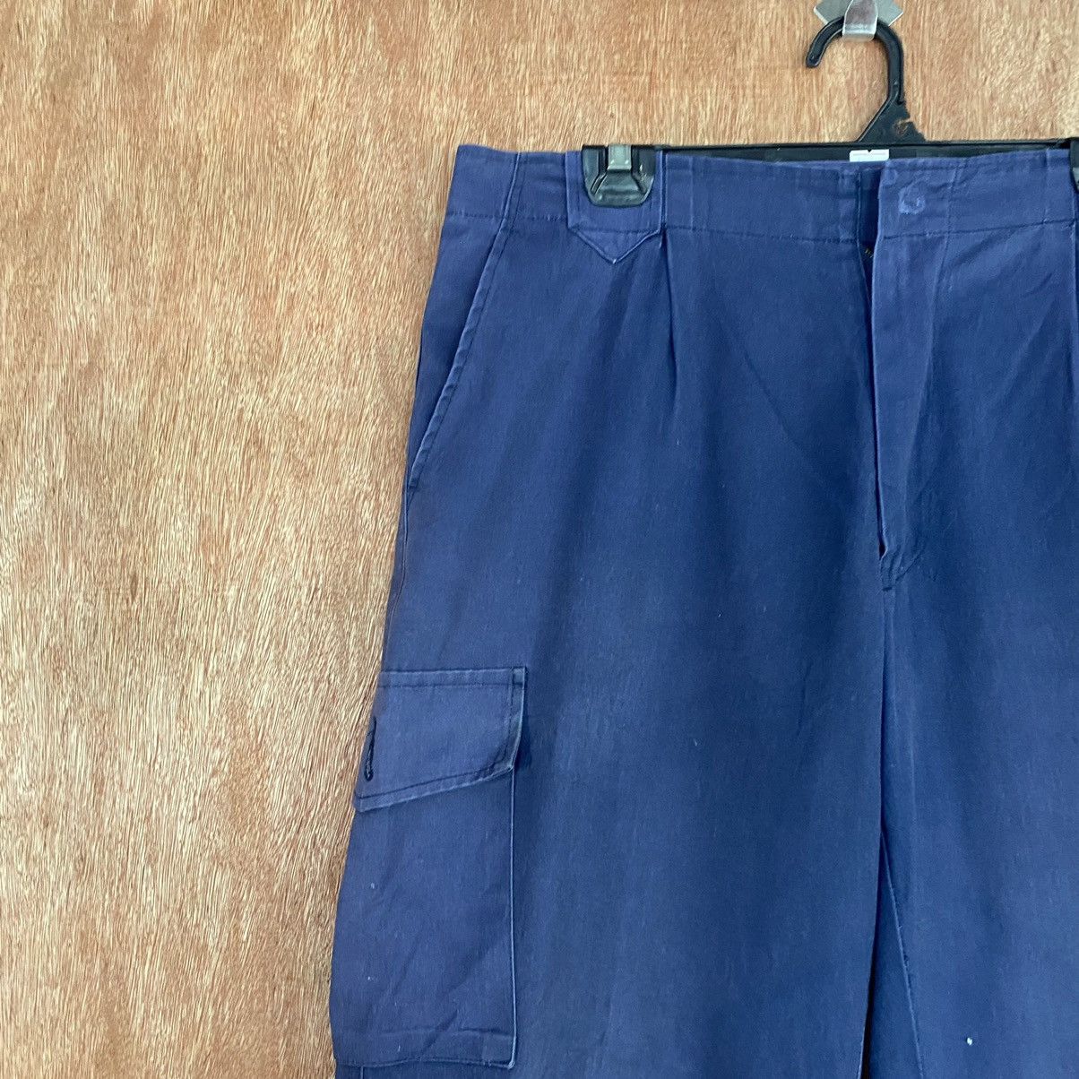 Japanese Brand Japan Purple Multipocket Tactical Cargo Pants #c783 Size US 34 / EU 50 - 5 Thumbnail