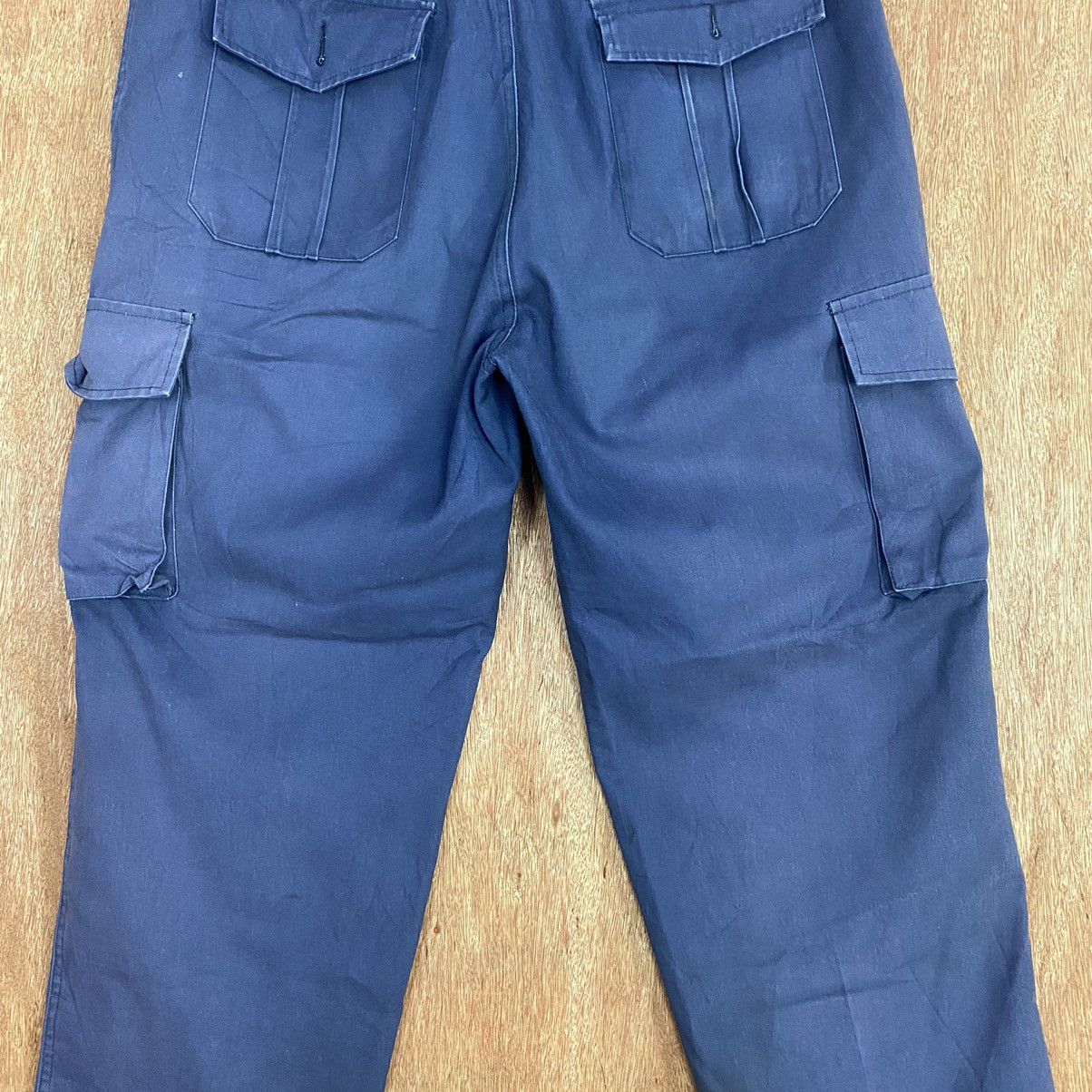 Japanese Brand Japan Purple Multipocket Tactical Cargo Pants #c783 Size US 34 / EU 50 - 10 Thumbnail