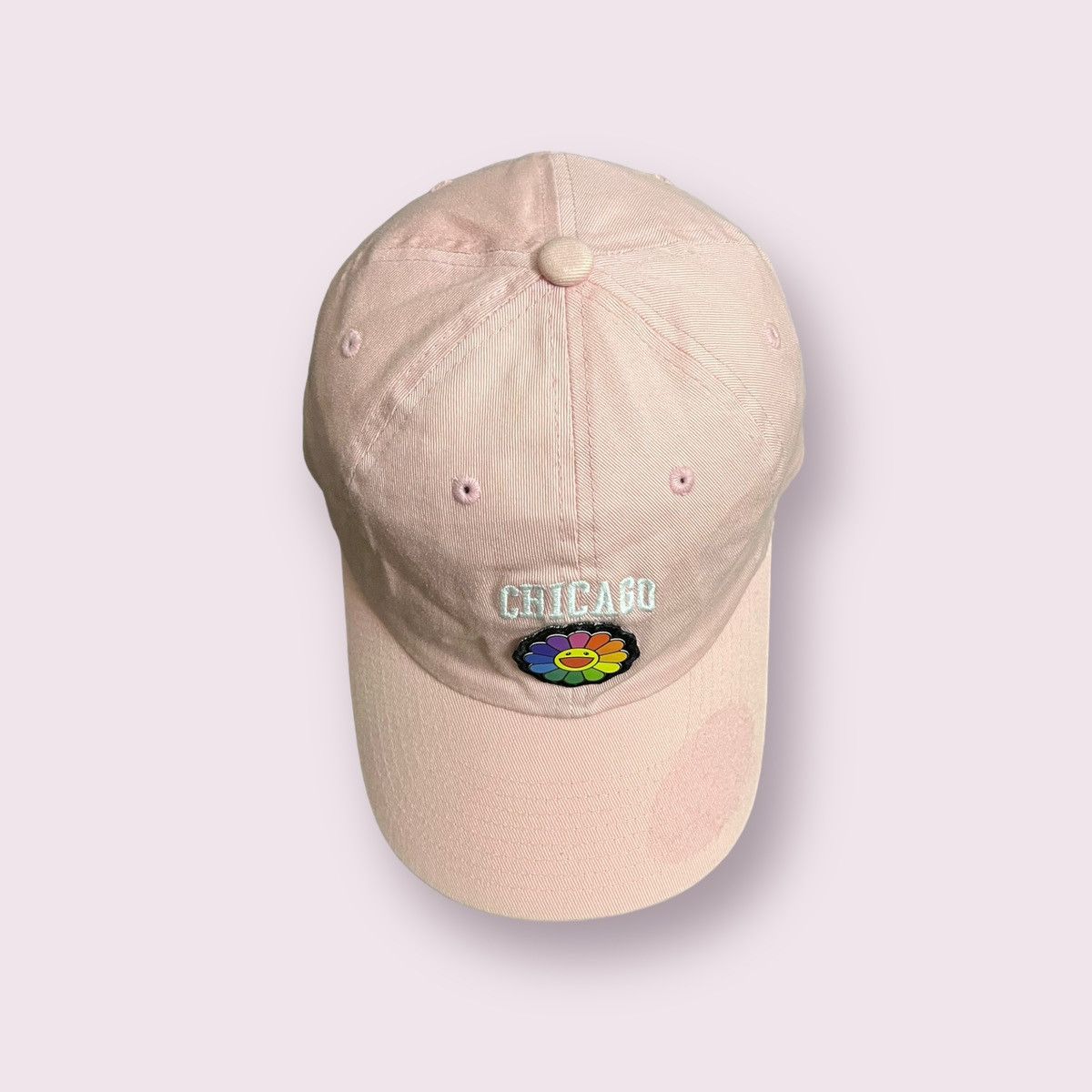Japanese Brand × Takashi Murakami × Yupong RARE TM/KK MURAKAMI X YUPOONG STRAPBACK HAT Size ONE SIZE - 4 Thumbnail