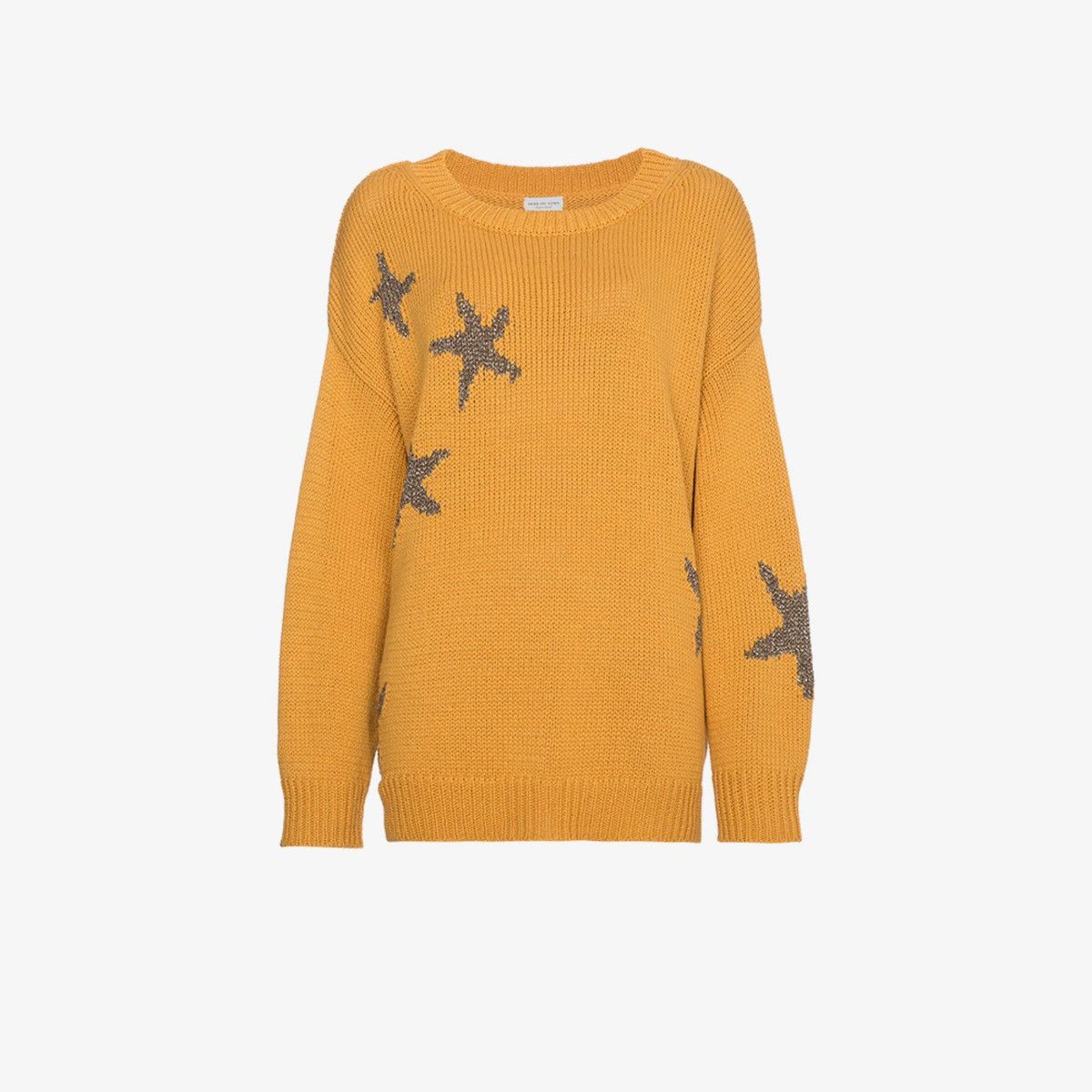Dries Van Noten SS20 Cotton Blend Jumper With Lurex Stars Size US L / EU 52-54 / 3 - 1 Thumbnail