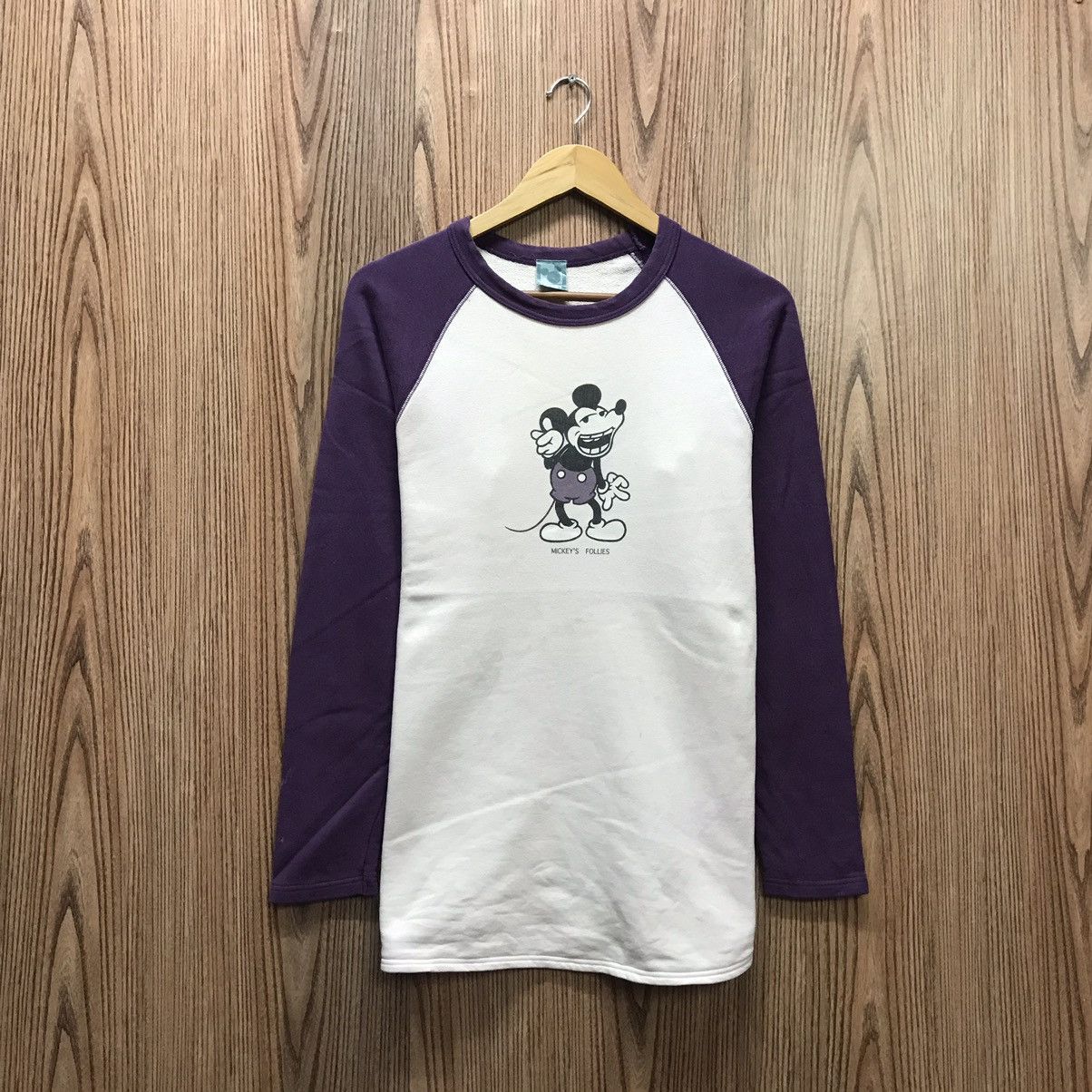 Disney × Mickey Mouse × Vintage Vintage Mickey Mouse Sweatshirt Disney Mickey Size US M / EU 48-50 / 2 - 1 Thumbnail