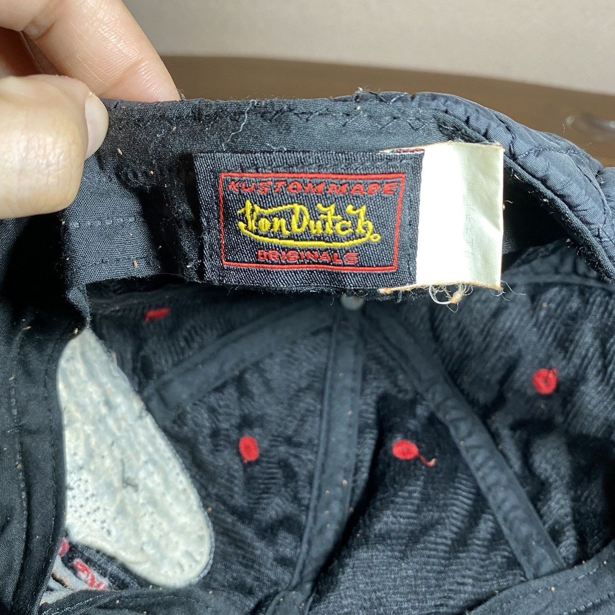 Von Dutch Rare🔥🔥🔥 Von Dutch Eric Bostom Puffer Strapback Cap & Hat Size ONE SIZE - 6 Thumbnail