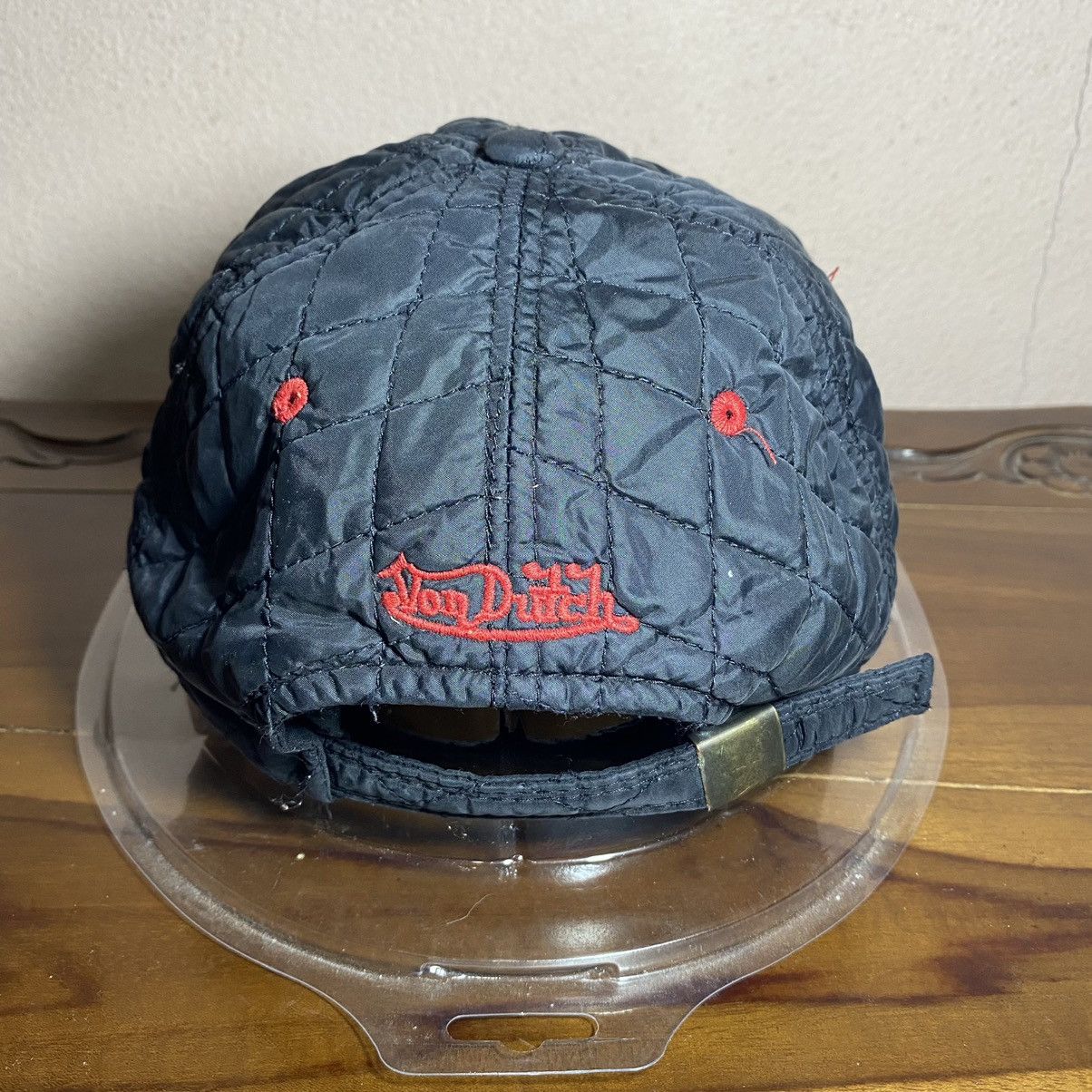 Von Dutch Rare🔥🔥🔥 Von Dutch Eric Bostom Puffer Strapback Cap & Hat Size ONE SIZE - 3 Thumbnail