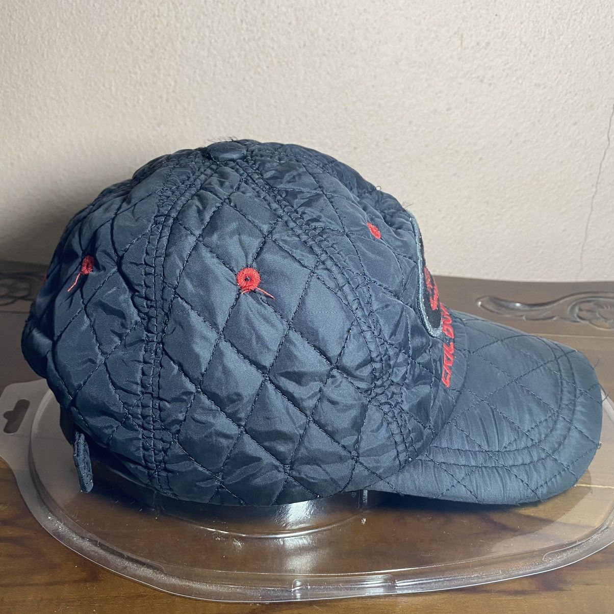 Von Dutch Rare🔥🔥🔥 Von Dutch Eric Bostom Puffer Strapback Cap & Hat Size ONE SIZE - 4 Thumbnail