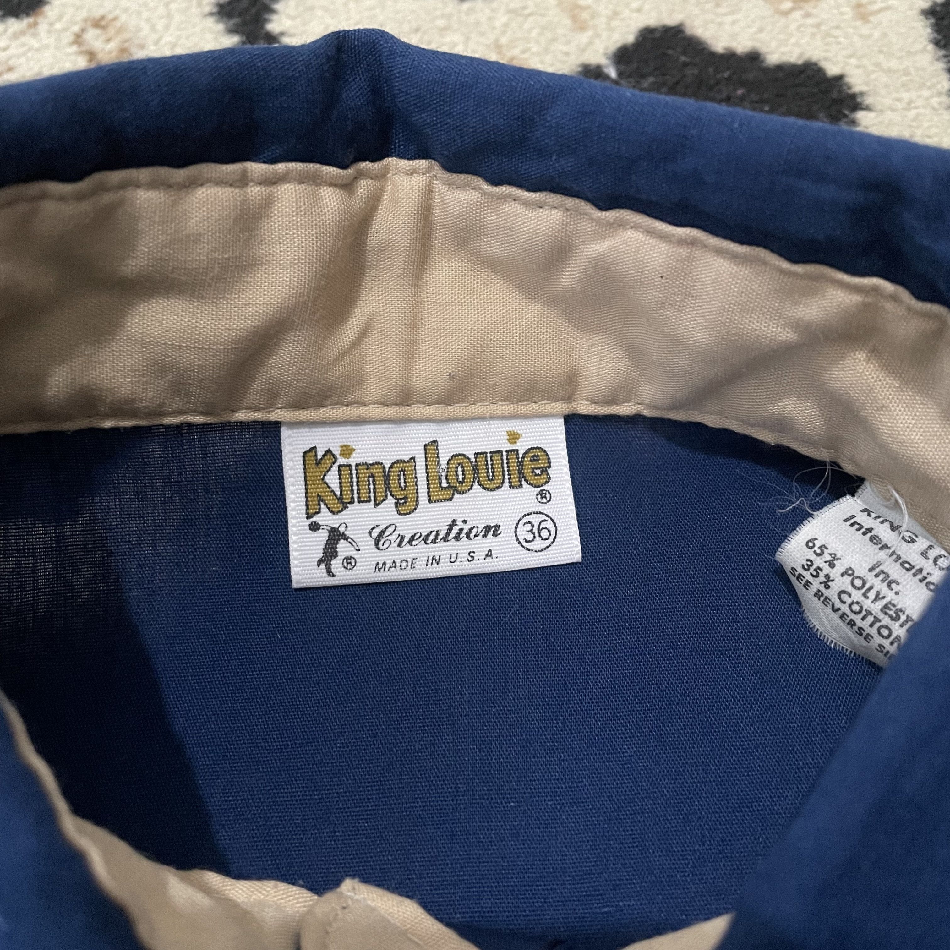 Vintage Vintage King Louie Bowling Shirt Size US M / EU 48-50 / 2 - 4 Thumbnail