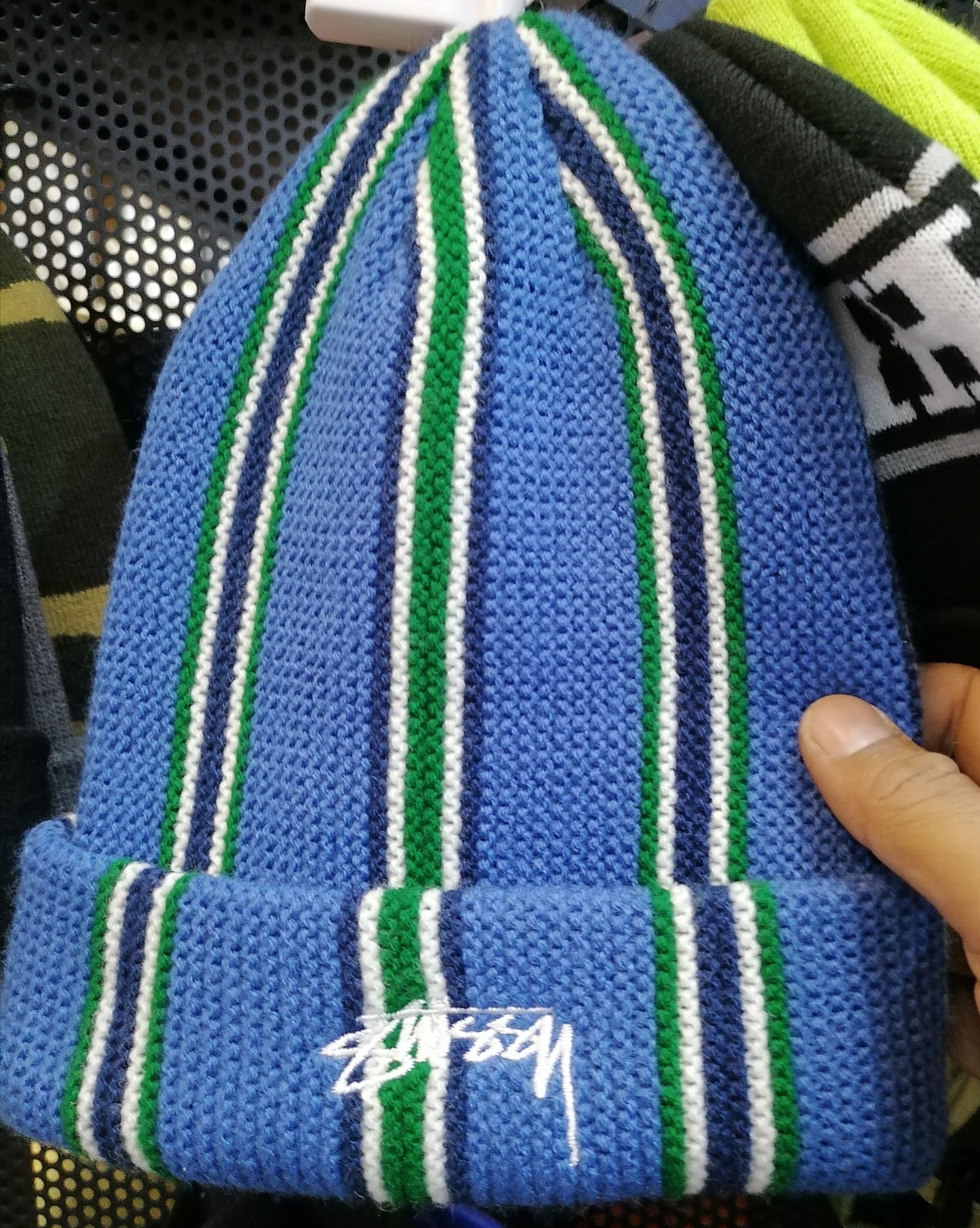 Stussy STUSSY VERTICAL STRIPE CUFF BEANIE Size ONE SIZE - 3 Thumbnail