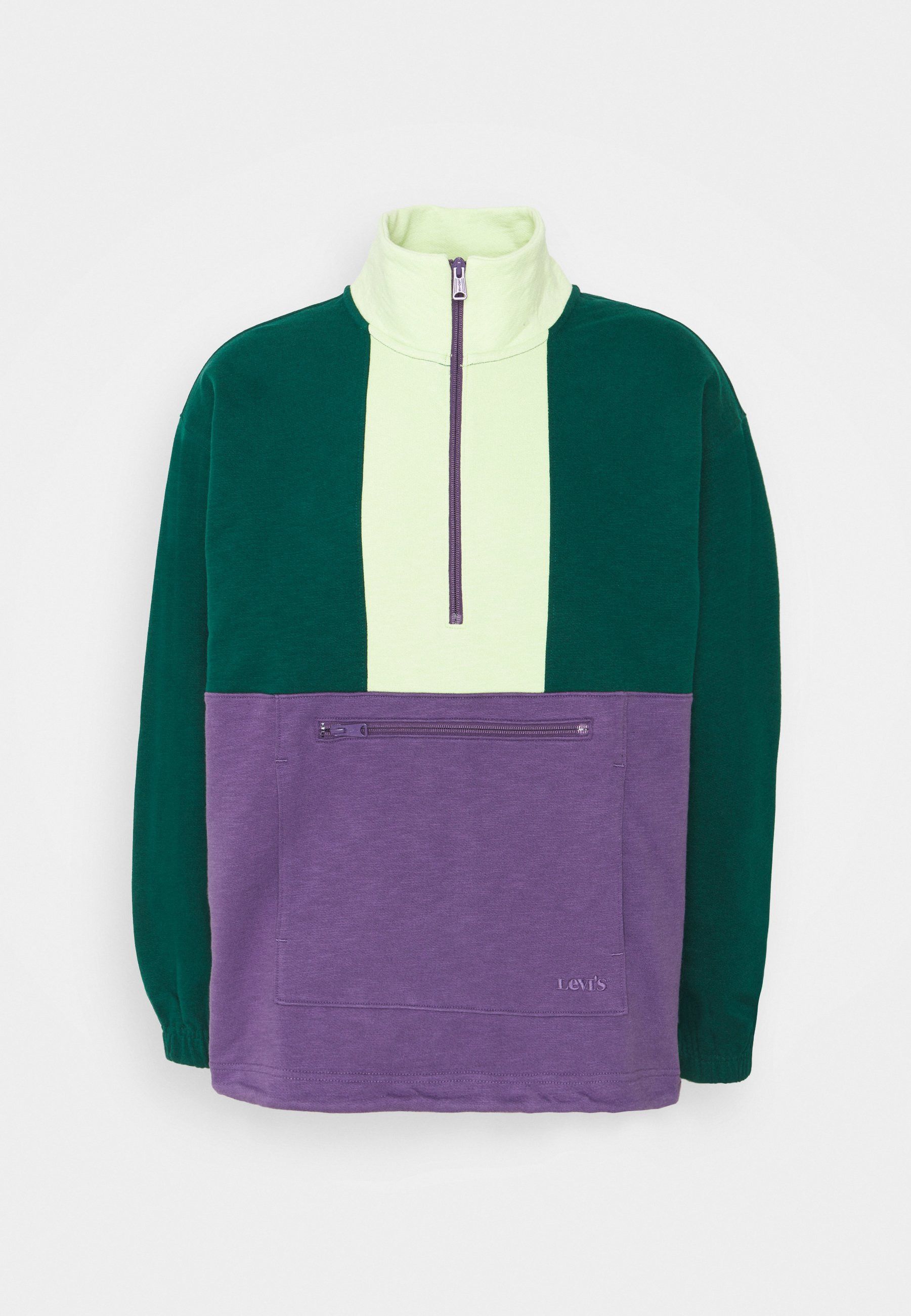 Levi's Quarter zip colour-block sweatshirt Size US L / EU 52-54 / 3 - 1 Thumbnail