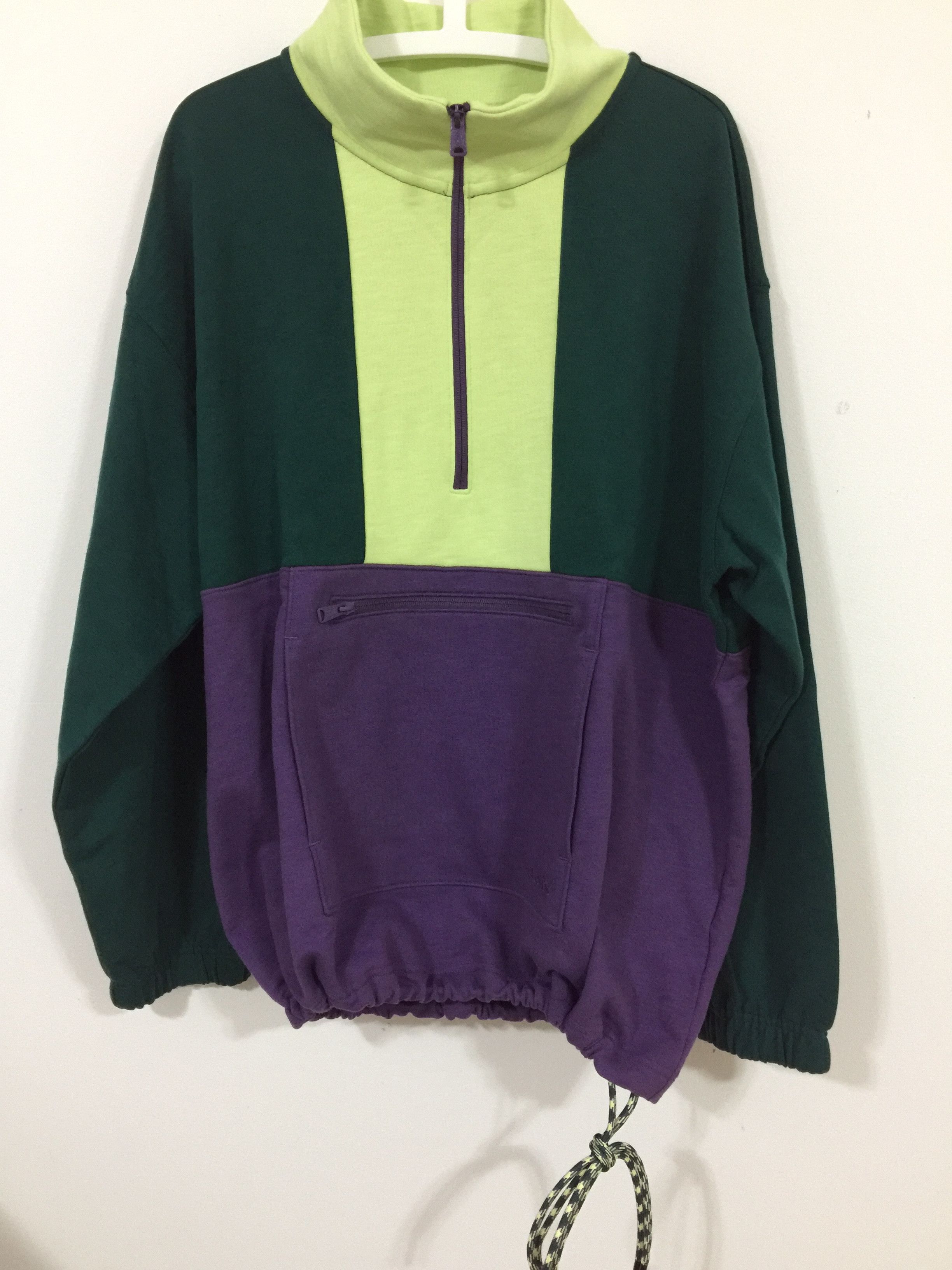 Levi's Quarter zip colour-block sweatshirt Size US L / EU 52-54 / 3 - 2 Thumbnail