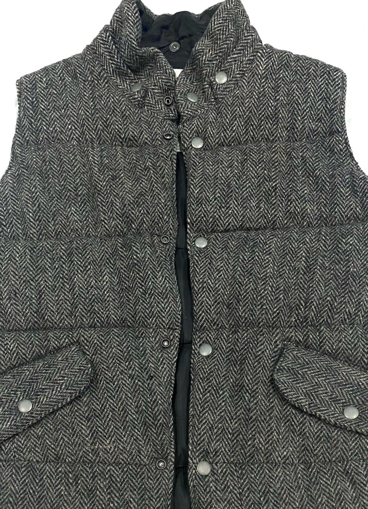 Edifice Japan × Harris Tweed HARRIS TWEED X YOUSED PUFFER VEST Size US M / EU 48-50 / 2 - 5 Thumbnail