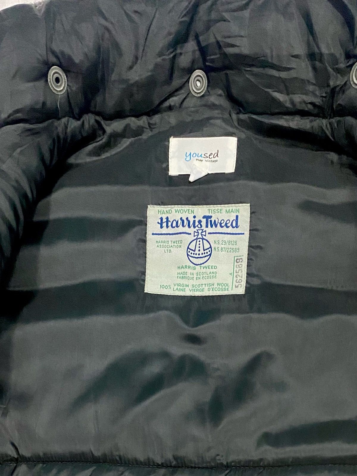 Edifice Japan × Harris Tweed HARRIS TWEED X YOUSED PUFFER VEST Size US M / EU 48-50 / 2 - 9 Thumbnail