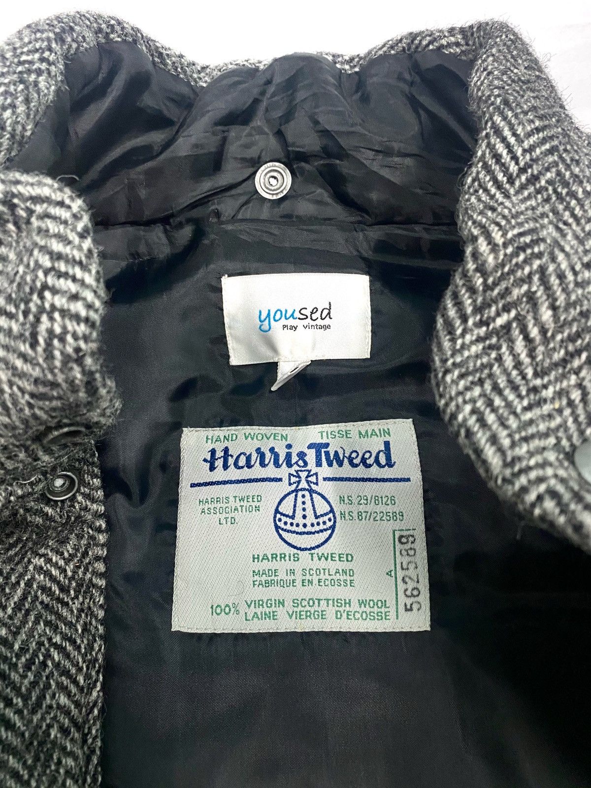 Edifice Japan × Harris Tweed HARRIS TWEED X YOUSED PUFFER VEST Size US M / EU 48-50 / 2 - 7 Thumbnail