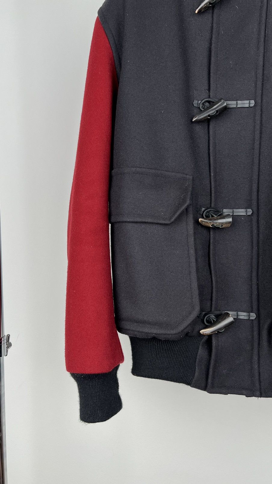 Gloverall Gloverall Wool Varsity Bomber Jacket Duffle Toggle Size US M / EU 48-50 / 2 - 3 Thumbnail
