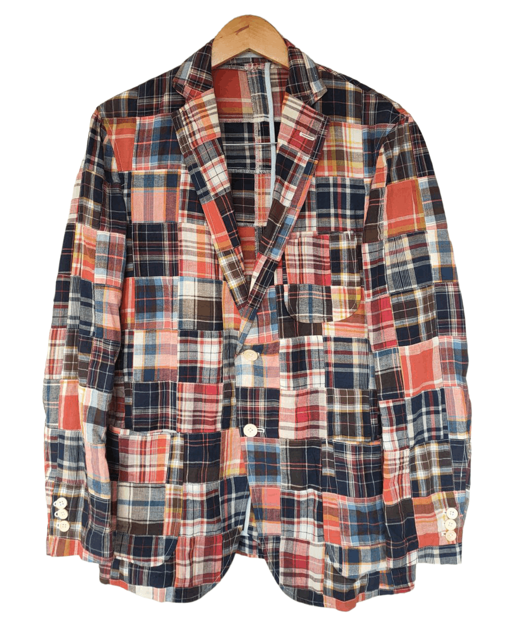 【tokio】 vintage shirt patchwork jacket tokio】 vintage shirt patchwork jacket