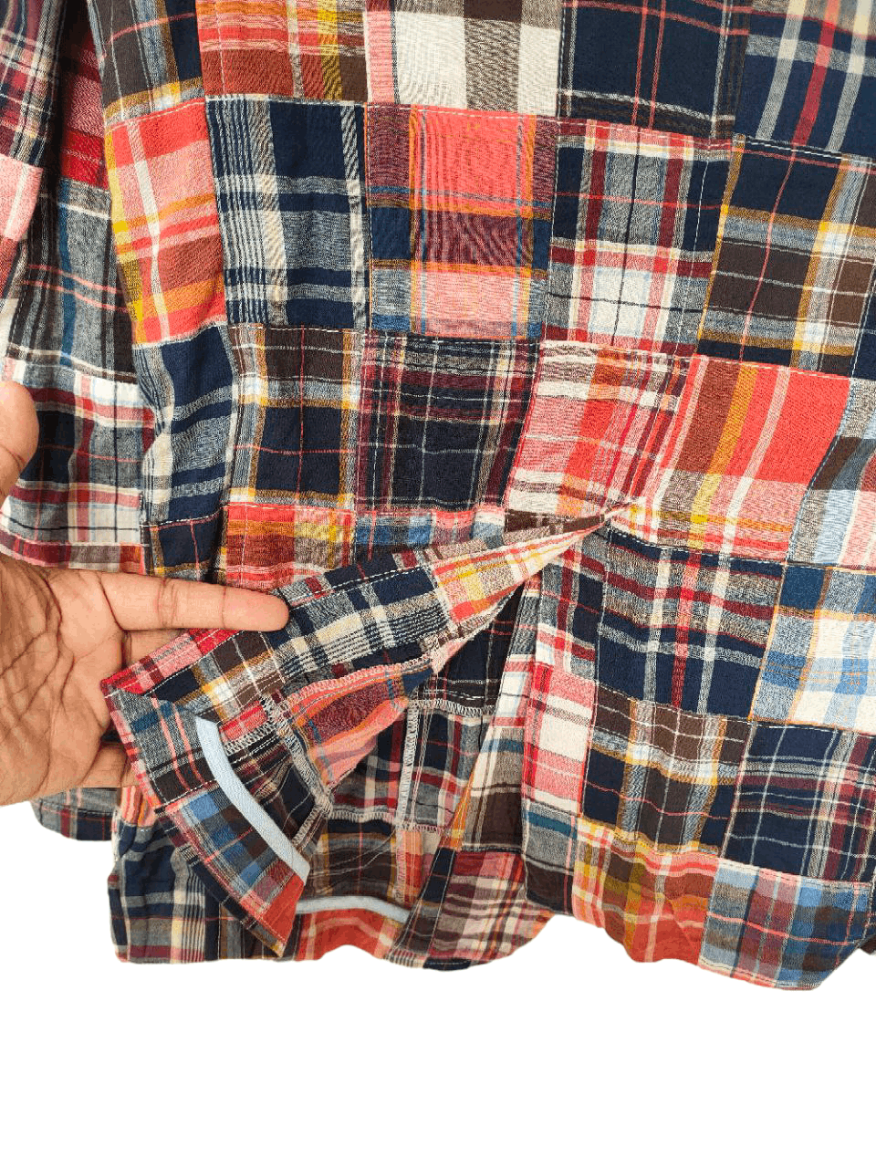 Japanese Brand Cool Struttin Aoyama Tokyo Patchwork Blazer Size US M / EU 48-50 / 2 - 4 Thumbnail