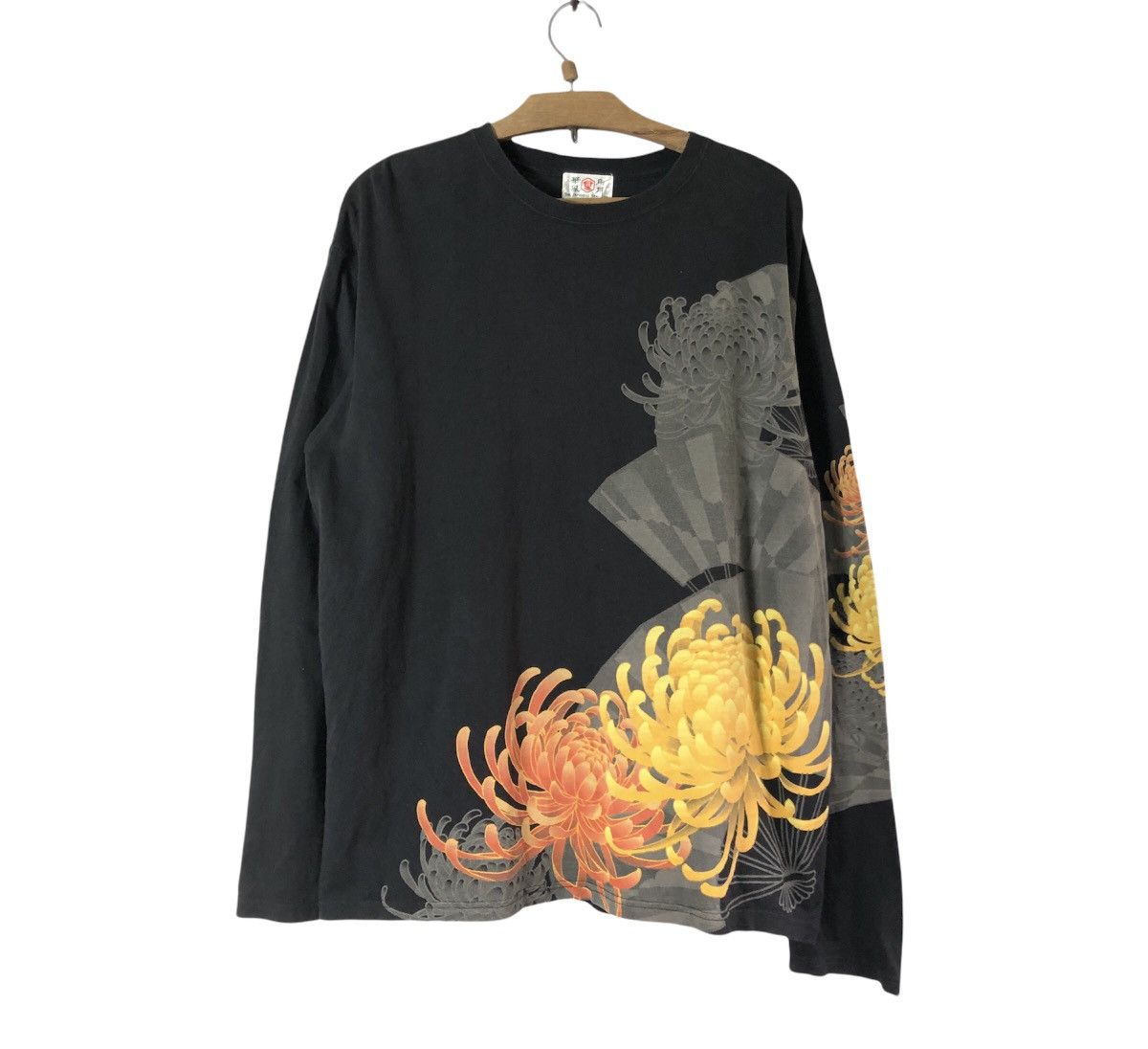 Japanese Brand Japan Geisha Embrodery Motif Sukajan Tshirt Size US XXL / EU 58 / 5 - 2 Thumbnail